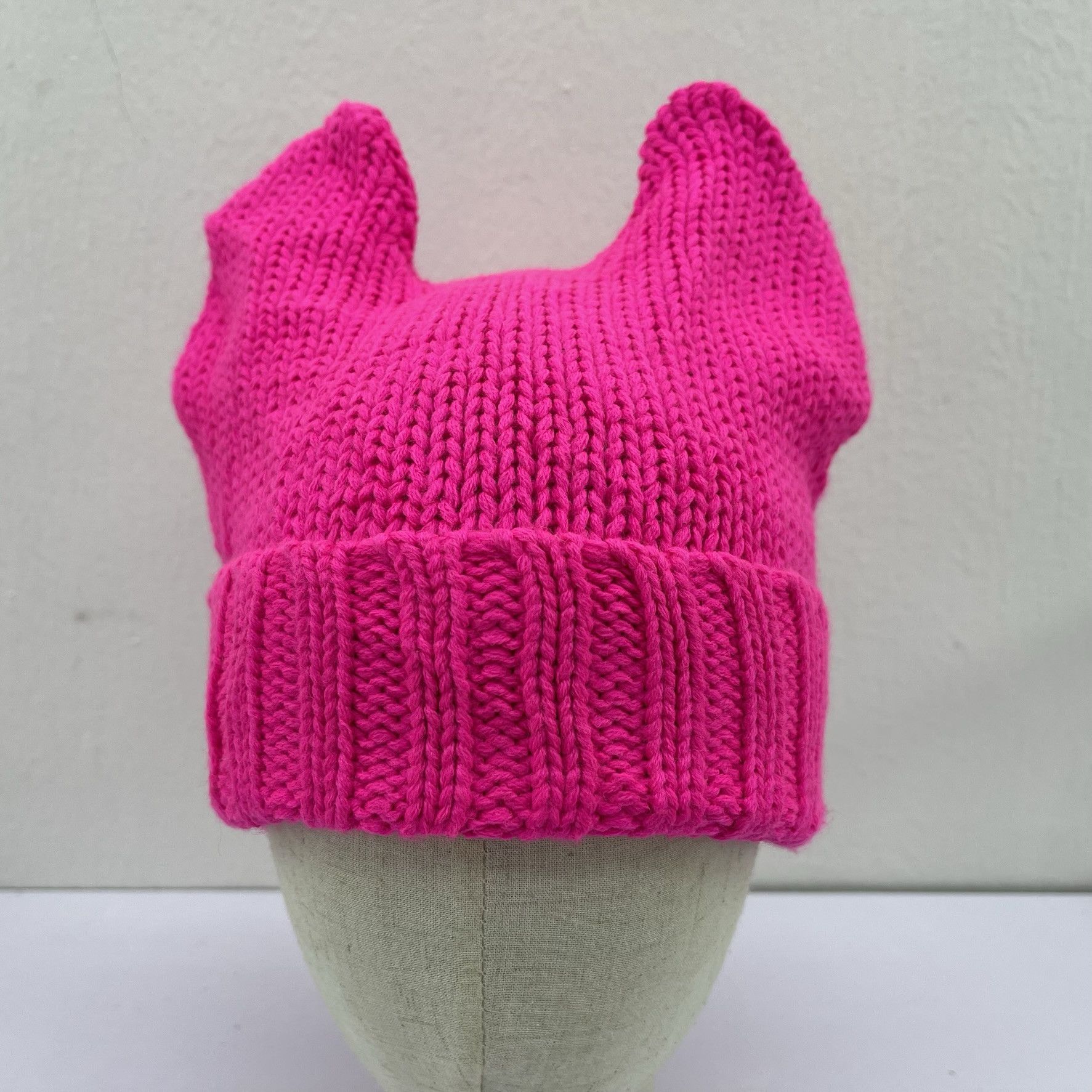 Japanese Brand Unknown Japanese Bunny Horn Beanie Hats-BH4097 Size ONE SIZE - 2 Thumbnail