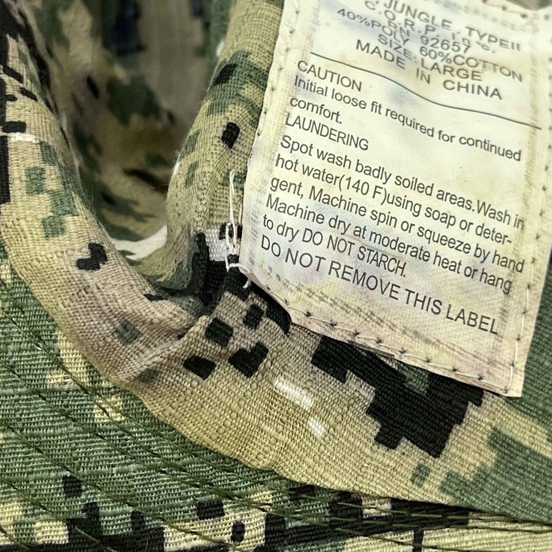 Other Military Hat Jungle Type II Bucket Hats-BH3292 Size ONE SIZE - 10 Thumbnail