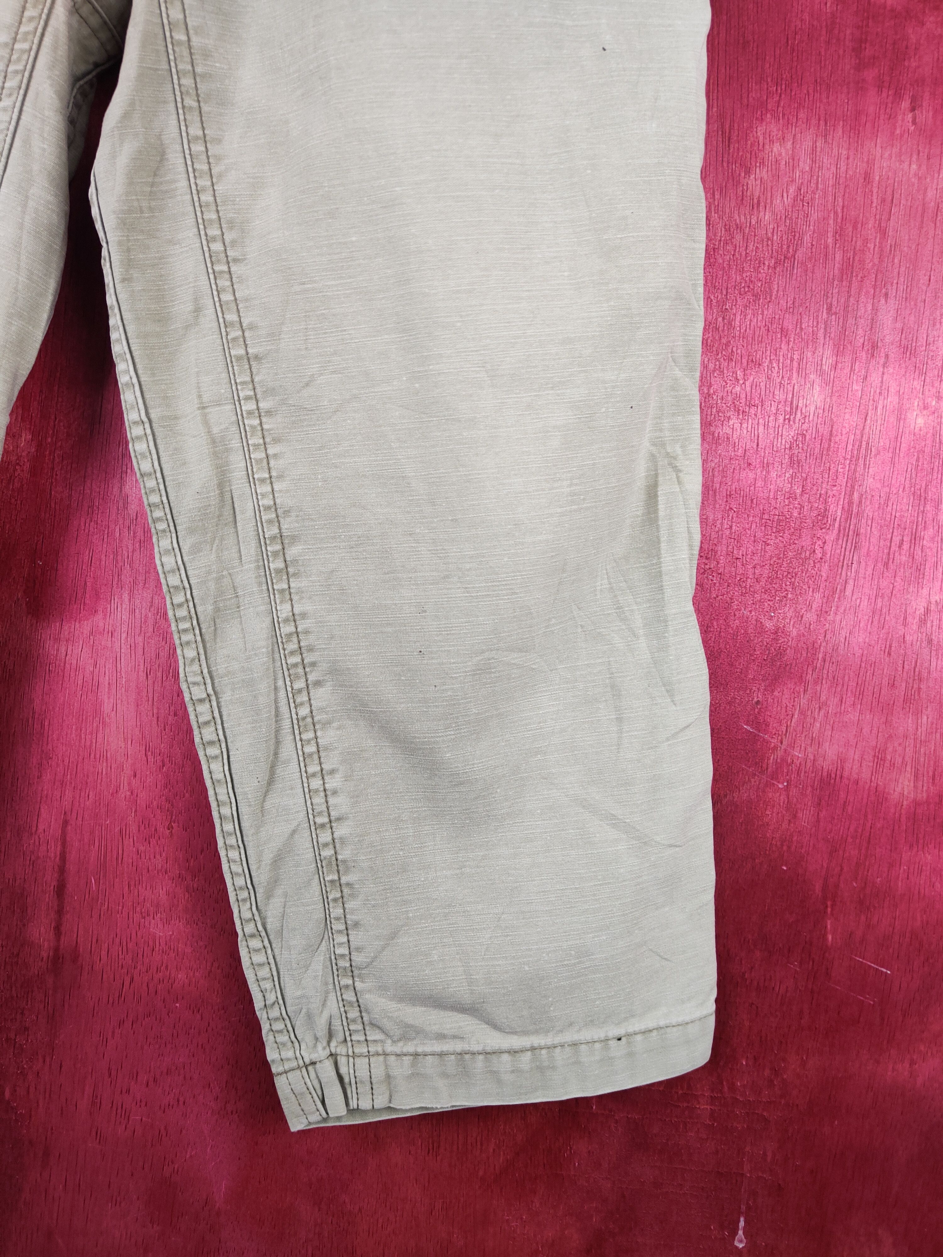 Japanese Brand × Ordinary Fits Ordinary Fits Green Faded buckle back Casual Pants #S824 Size US 28 / EU 44 - 6 Thumbnail