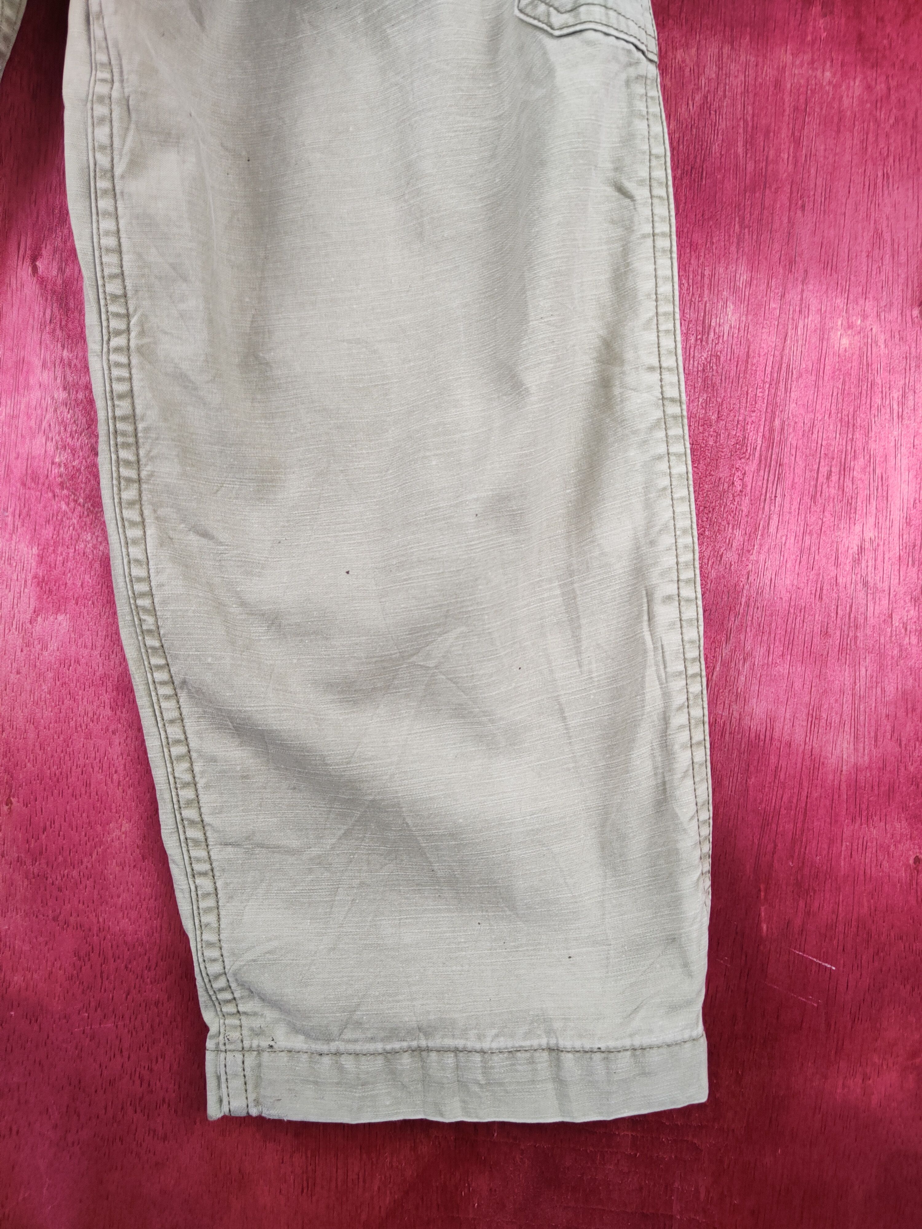Japanese Brand × Ordinary Fits Ordinary Fits Green Faded buckle back Casual Pants #S824 Size US 28 / EU 44 - 11 Thumbnail