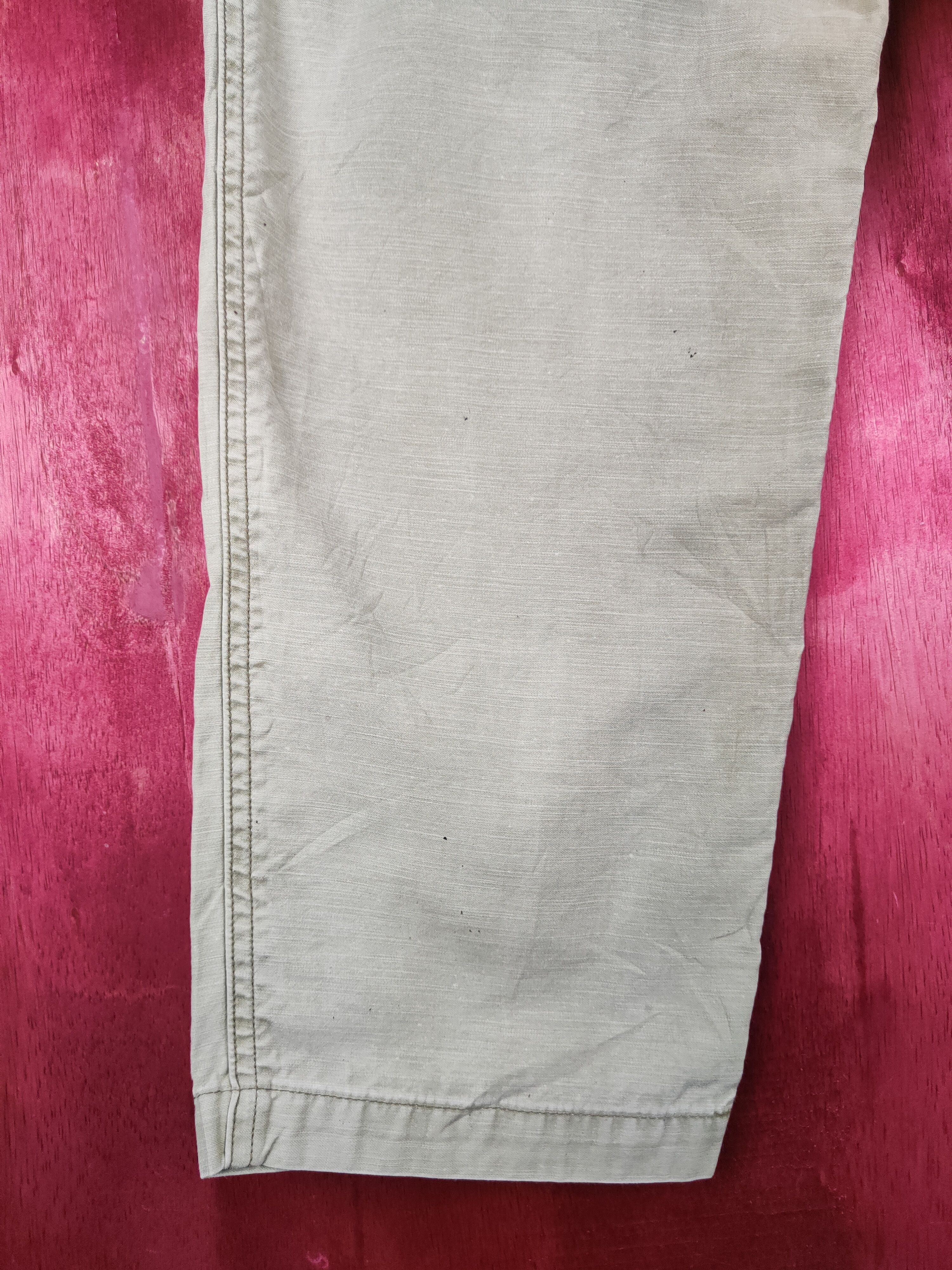 Japanese Brand × Ordinary Fits Ordinary Fits Green Faded buckle back Casual Pants #S824 Size US 28 / EU 44 - 9 Thumbnail