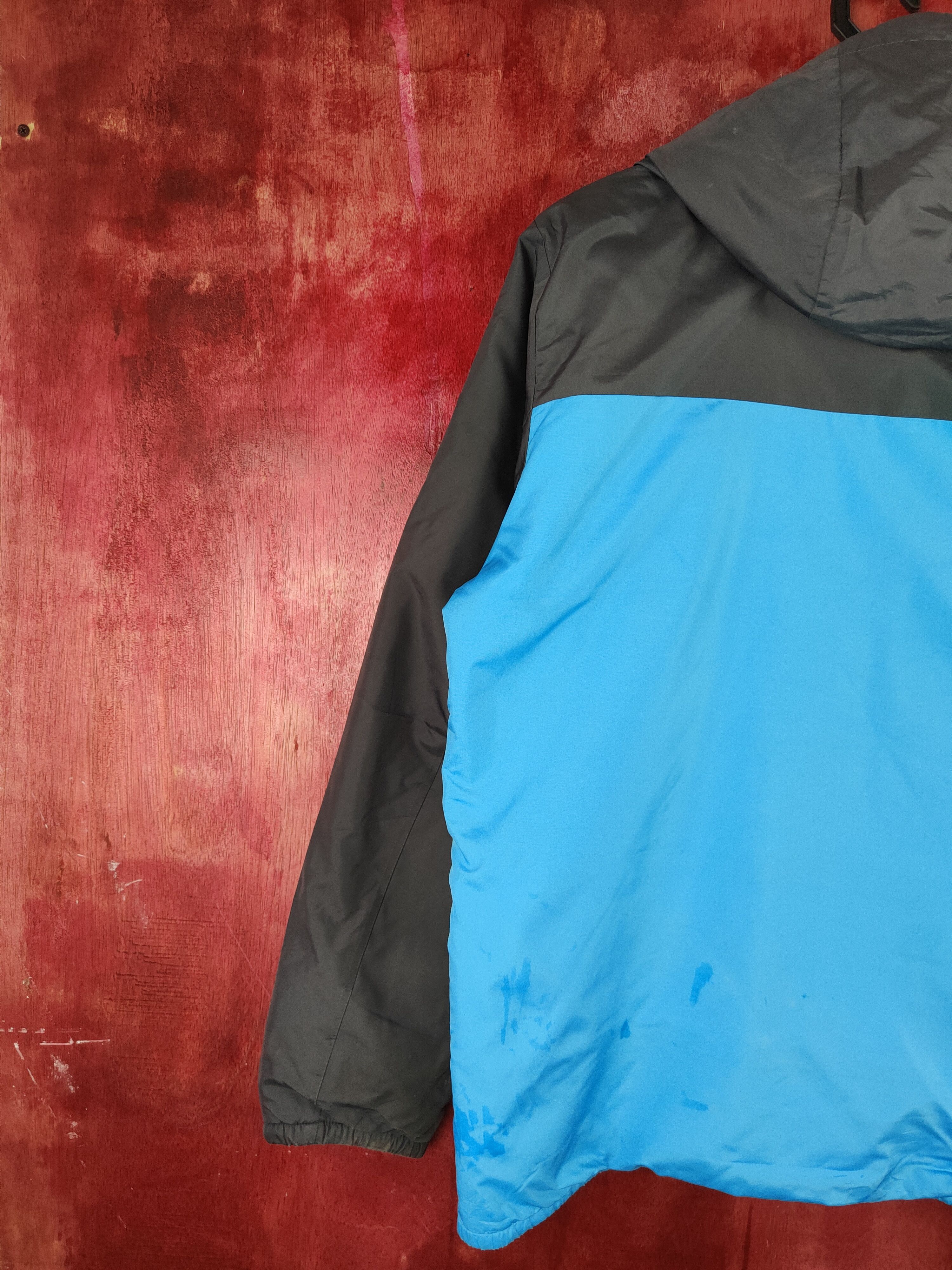 Adidas Adidas Blue/Gray Hoodie Sweater windbreaker #S812 Size US M / EU 48-50 / 2 - 11 Thumbnail