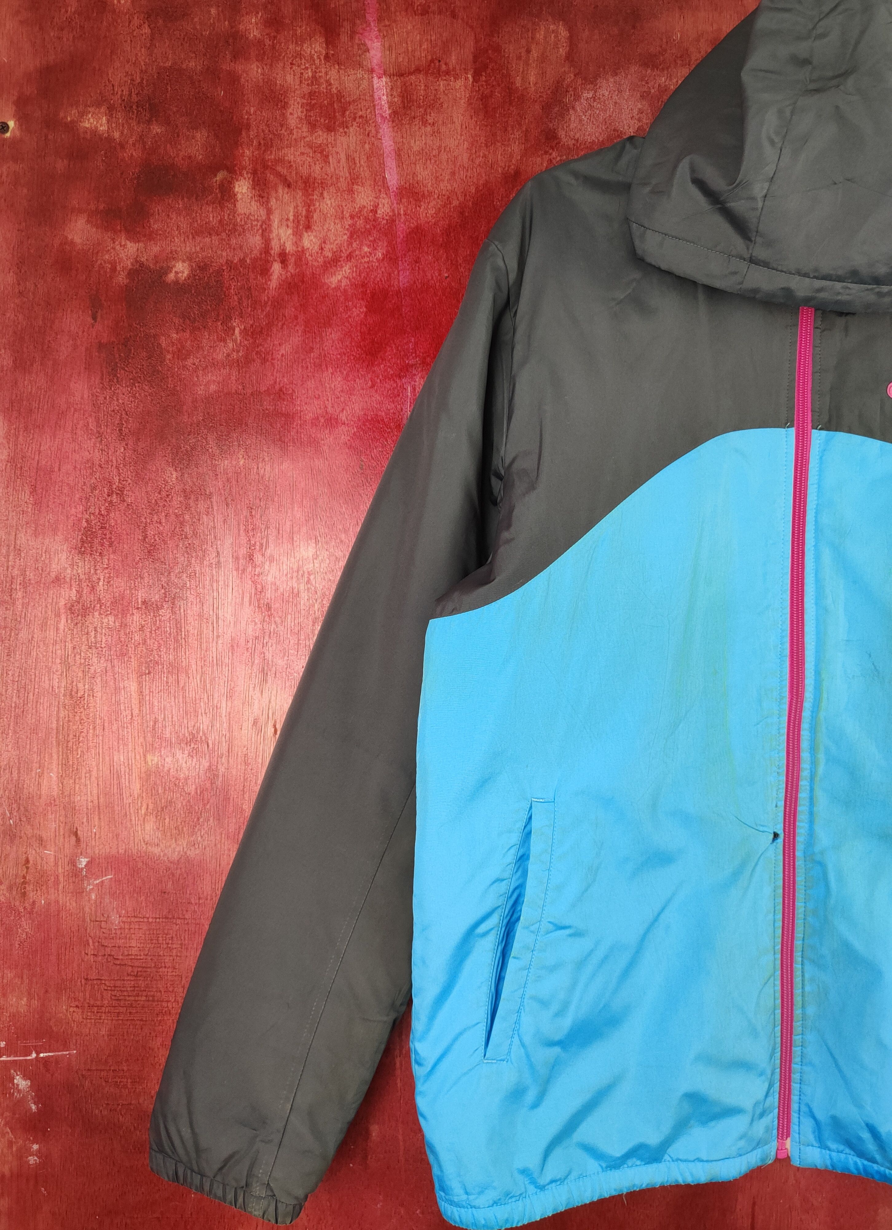 Adidas Adidas Blue/Gray Hoodie Sweater windbreaker #S812 Size US M / EU 48-50 / 2 - 6 Thumbnail
