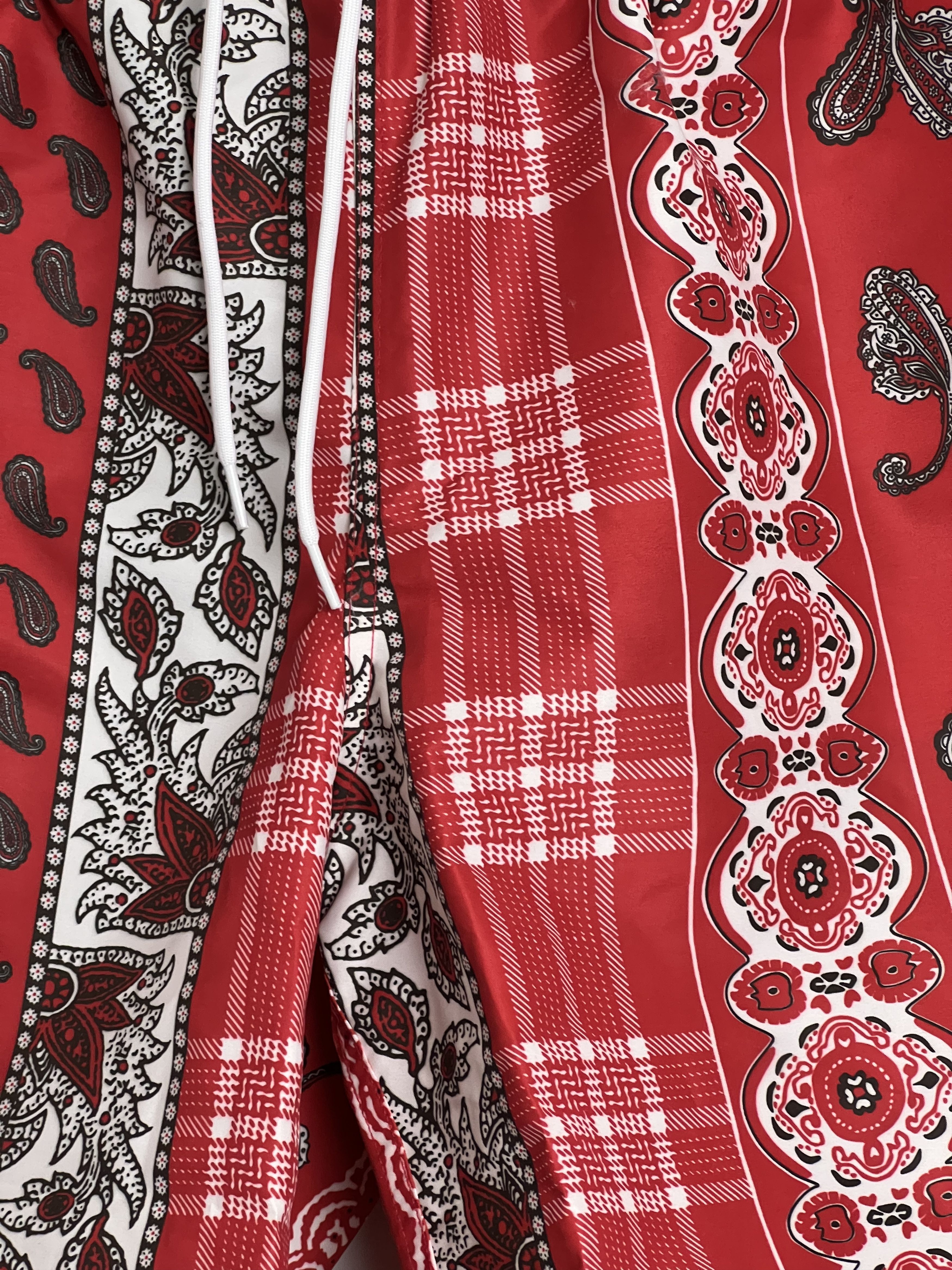 Stussy Paisley Plaid Water Shorts Size US 32 / EU 48 - 4 Thumbnail