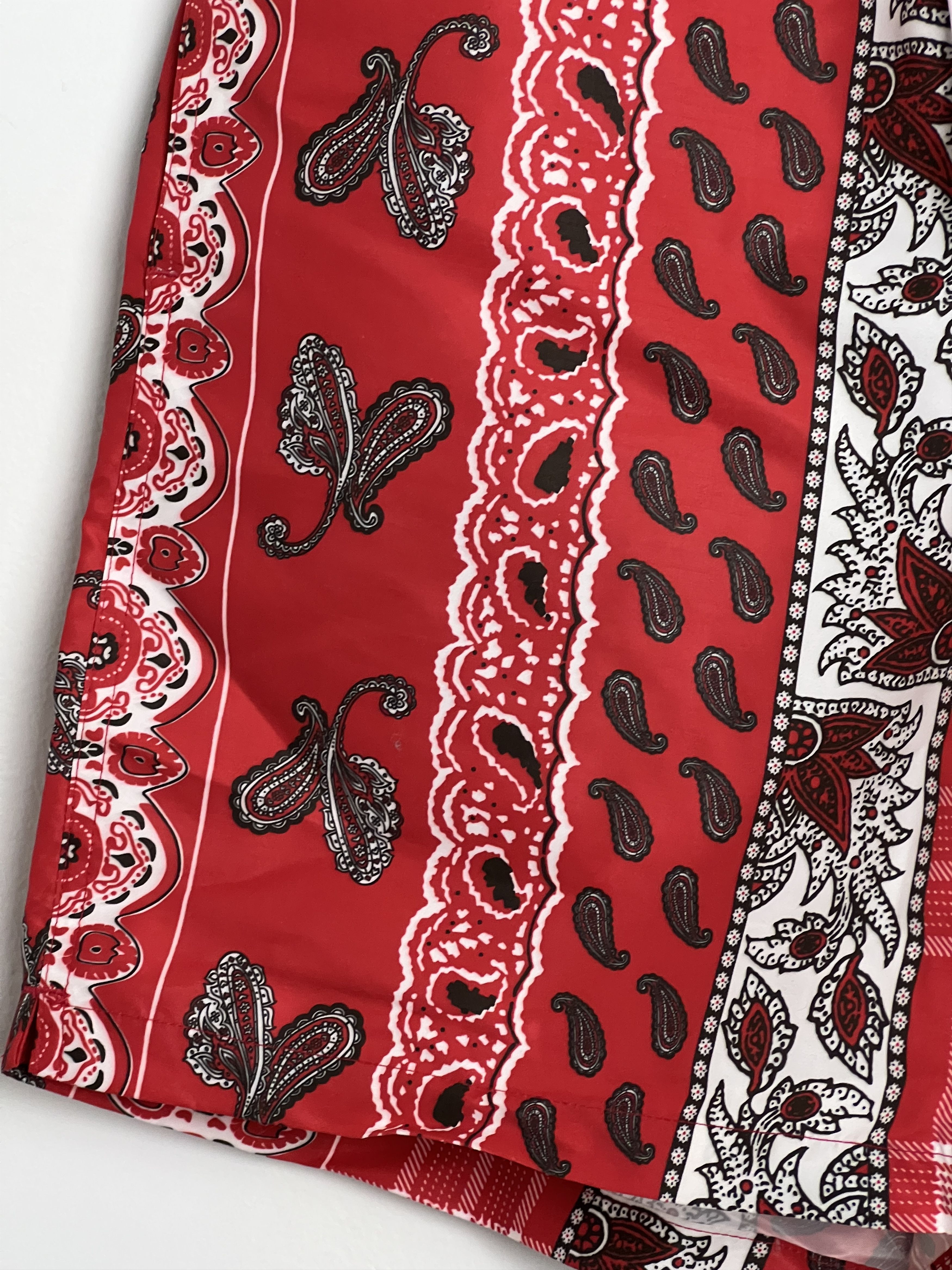 Stussy Paisley Plaid Water Shorts Size US 32 / EU 48 - 3 Thumbnail