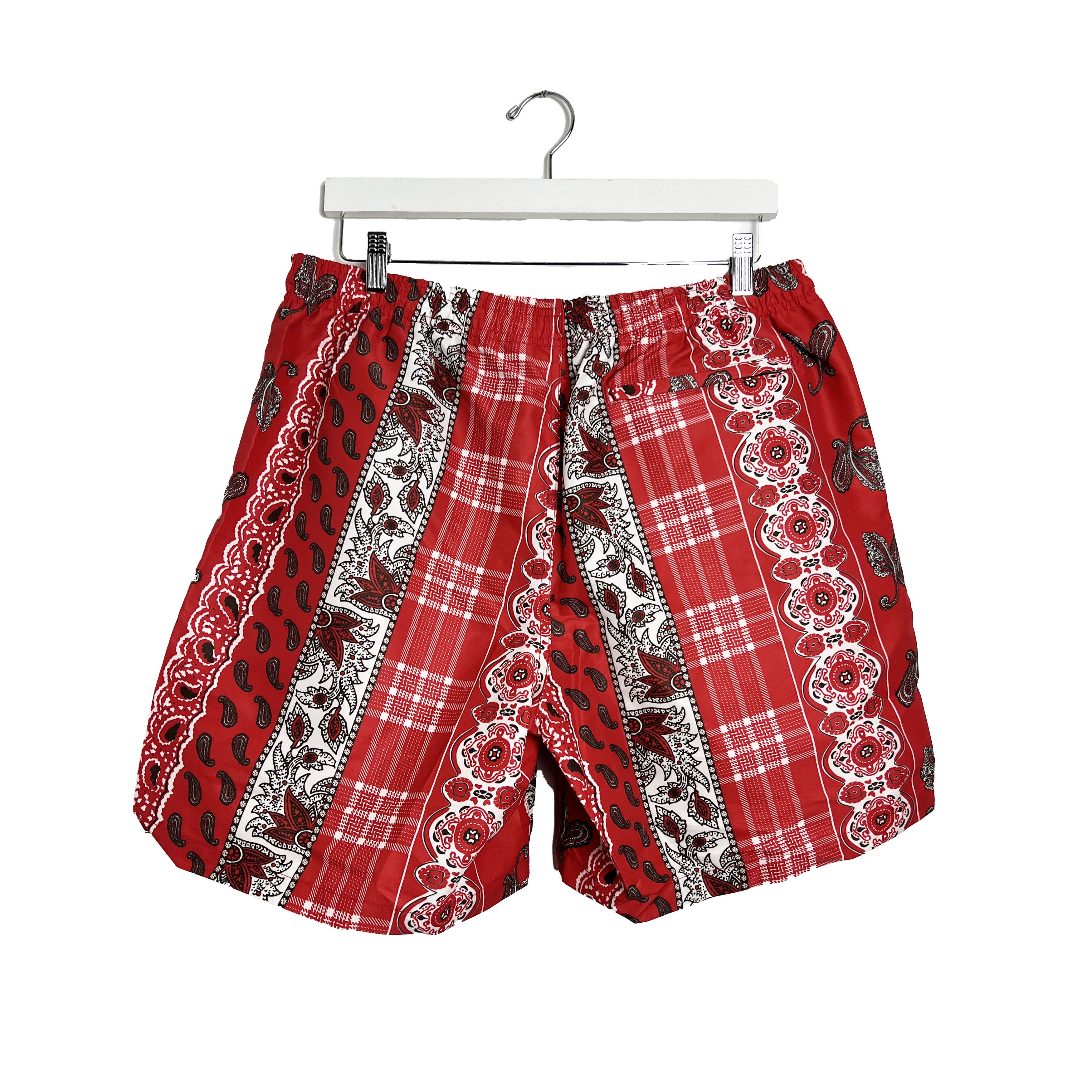 Stussy Paisley Plaid Water Shorts Size US 32 / EU 48 - 2 Thumbnail