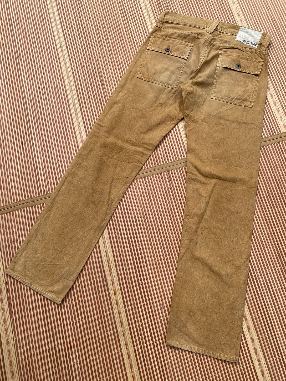Japanese Brand Vintage Blue Way Bush Pant Size US 31 - 2 Thumbnail