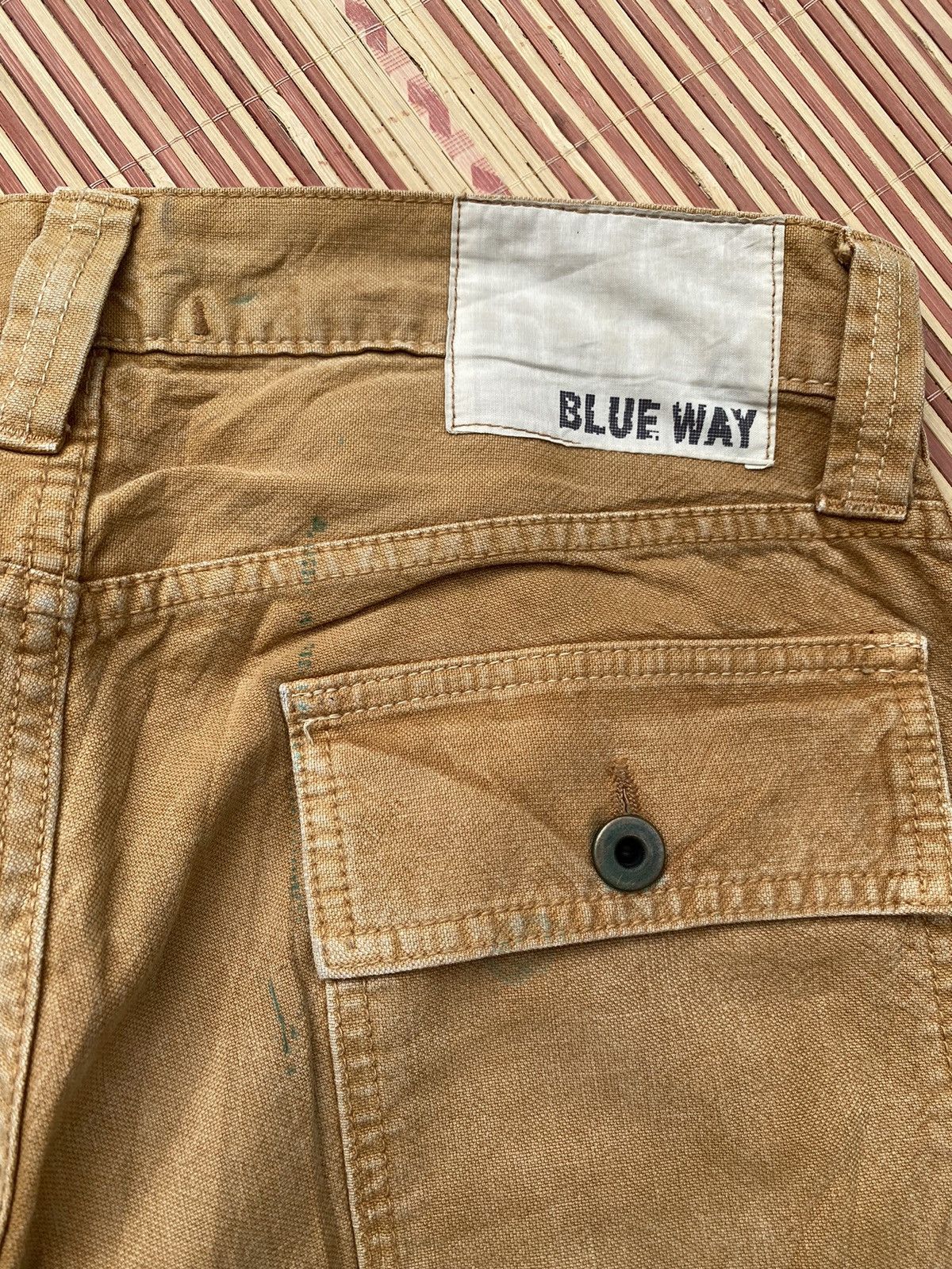 Japanese Brand Vintage Blue Way Bush Pant Size US 31 - 6 Thumbnail