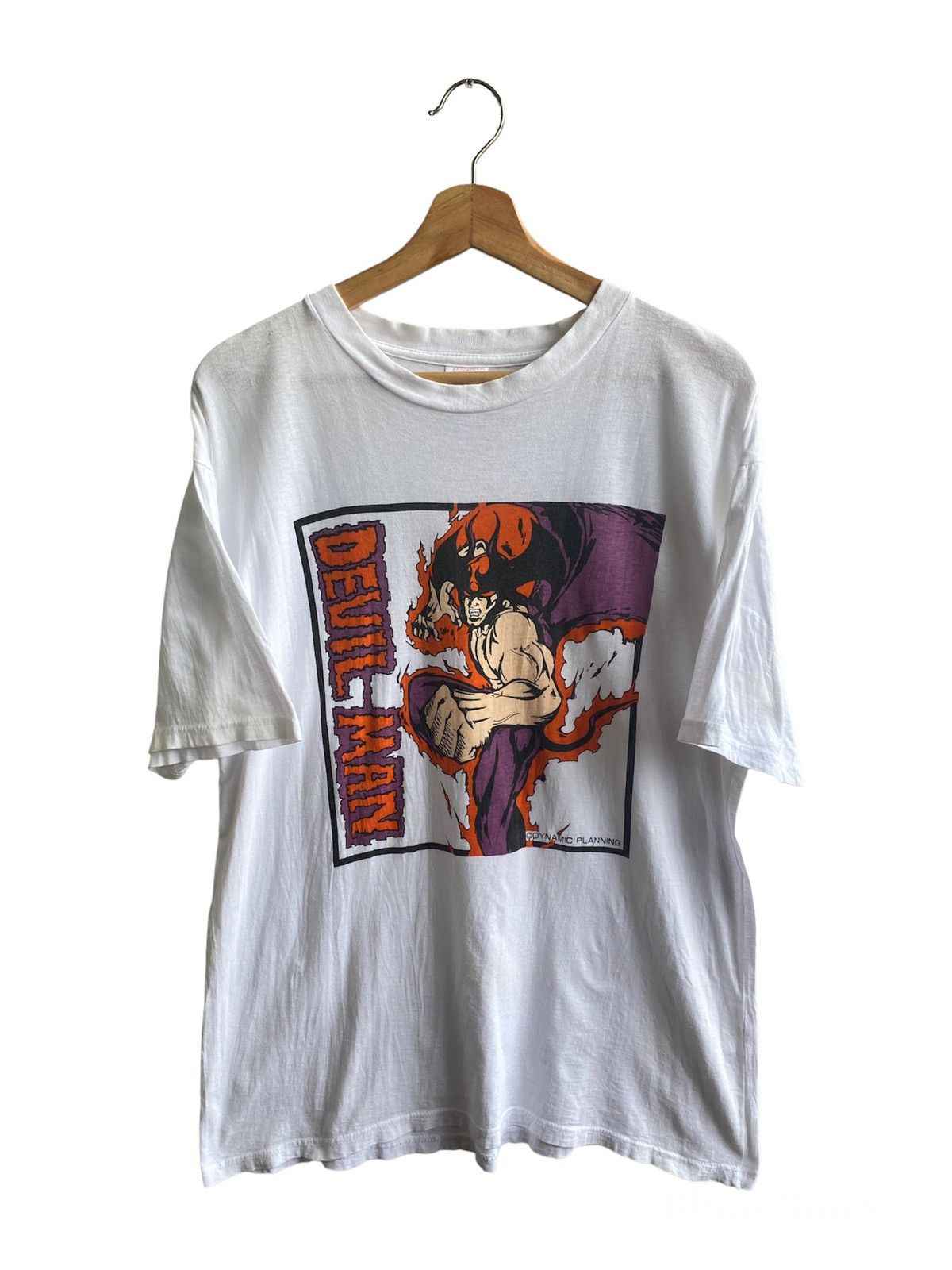 Anime Vintage Devilman anime tee Size US M / EU 48-50 / 2 - 2 Thumbnail