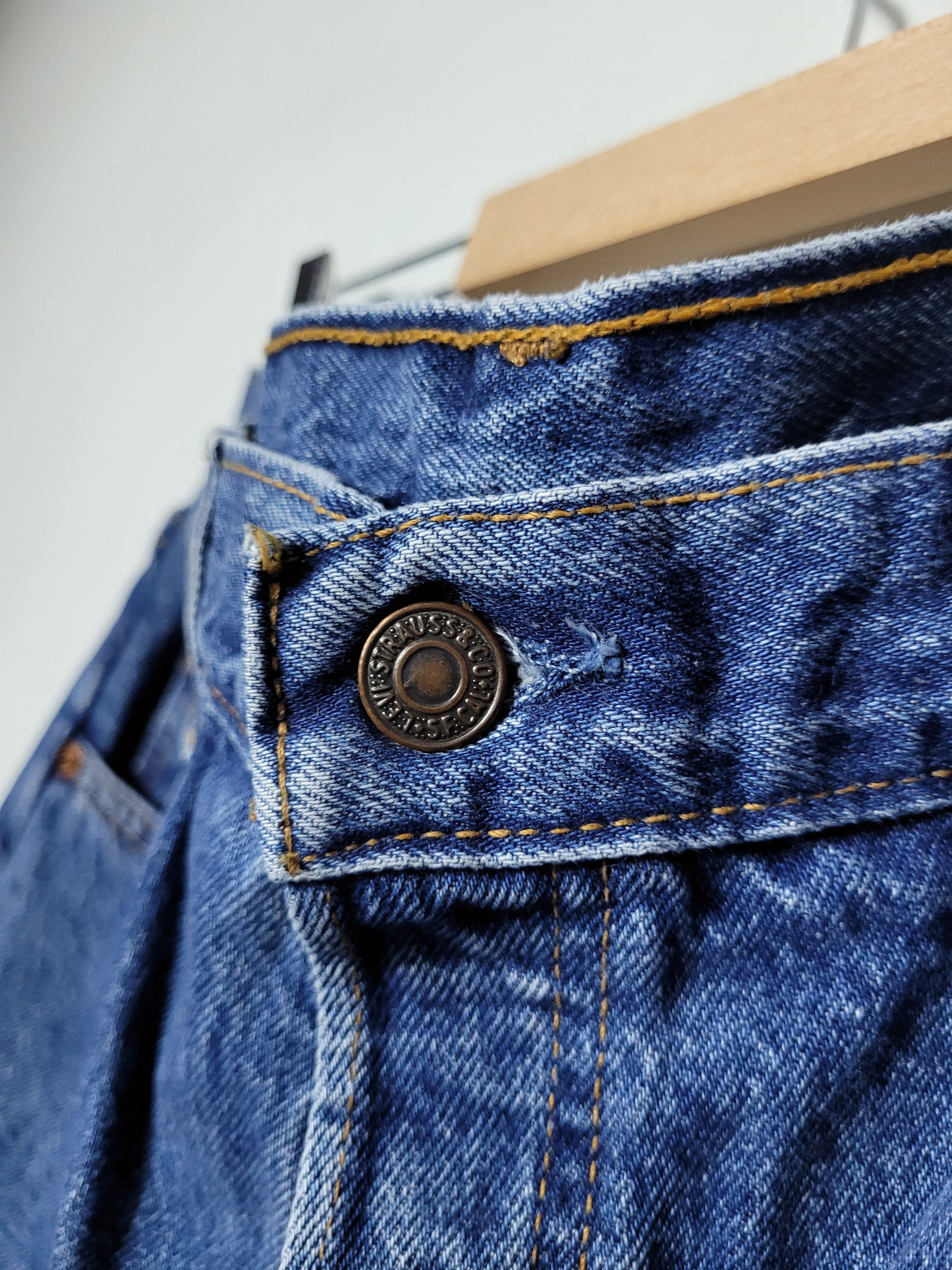 Levi's × Levi's Vintage Clothing × Vintage Levi's 618 orange tab denim pants Size US 34 / EU 50 - 4 Thumbnail