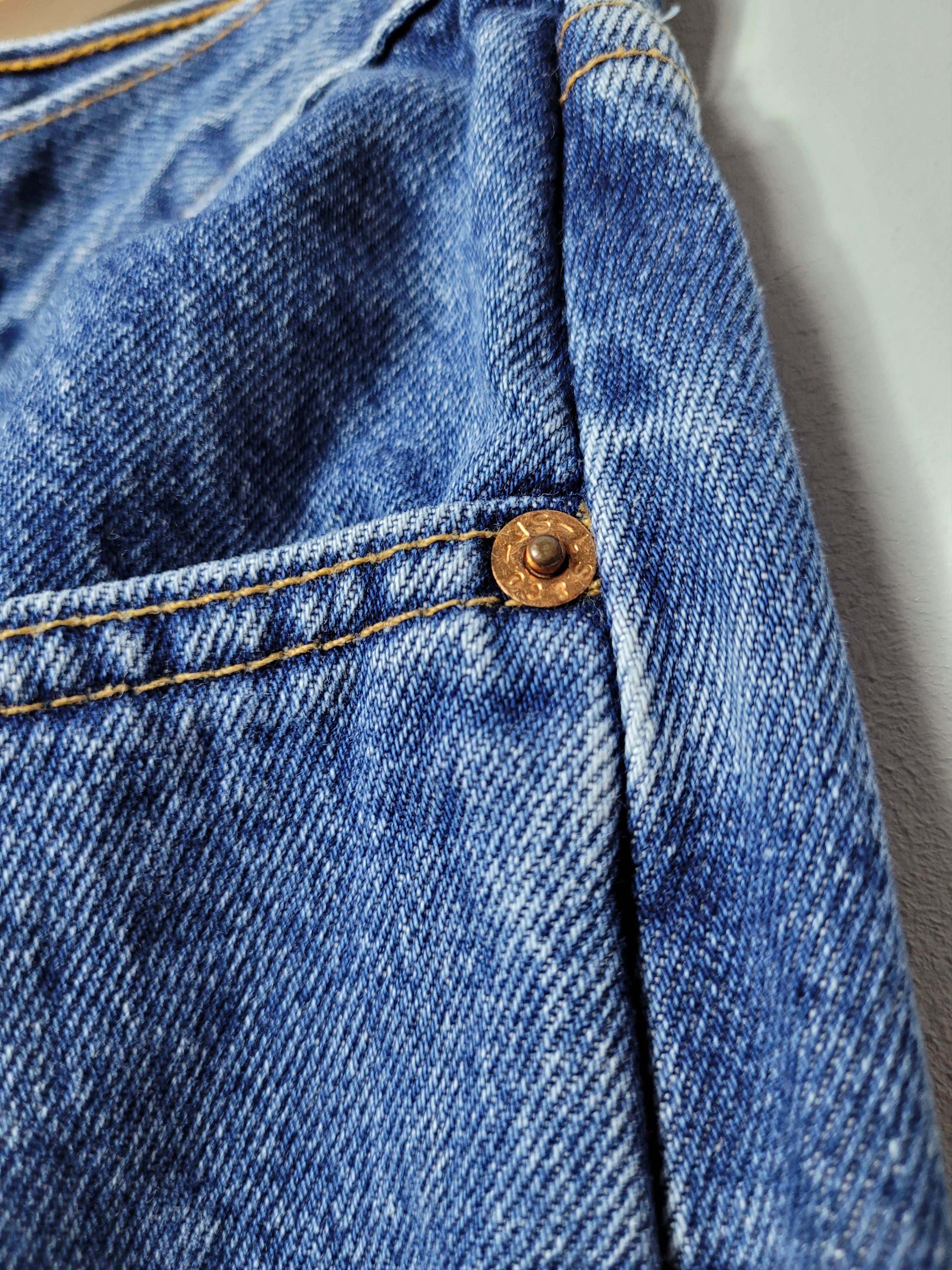 Levi's × Levi's Vintage Clothing × Vintage Levi's 618 orange tab denim pants Size US 34 / EU 50 - 3 Thumbnail