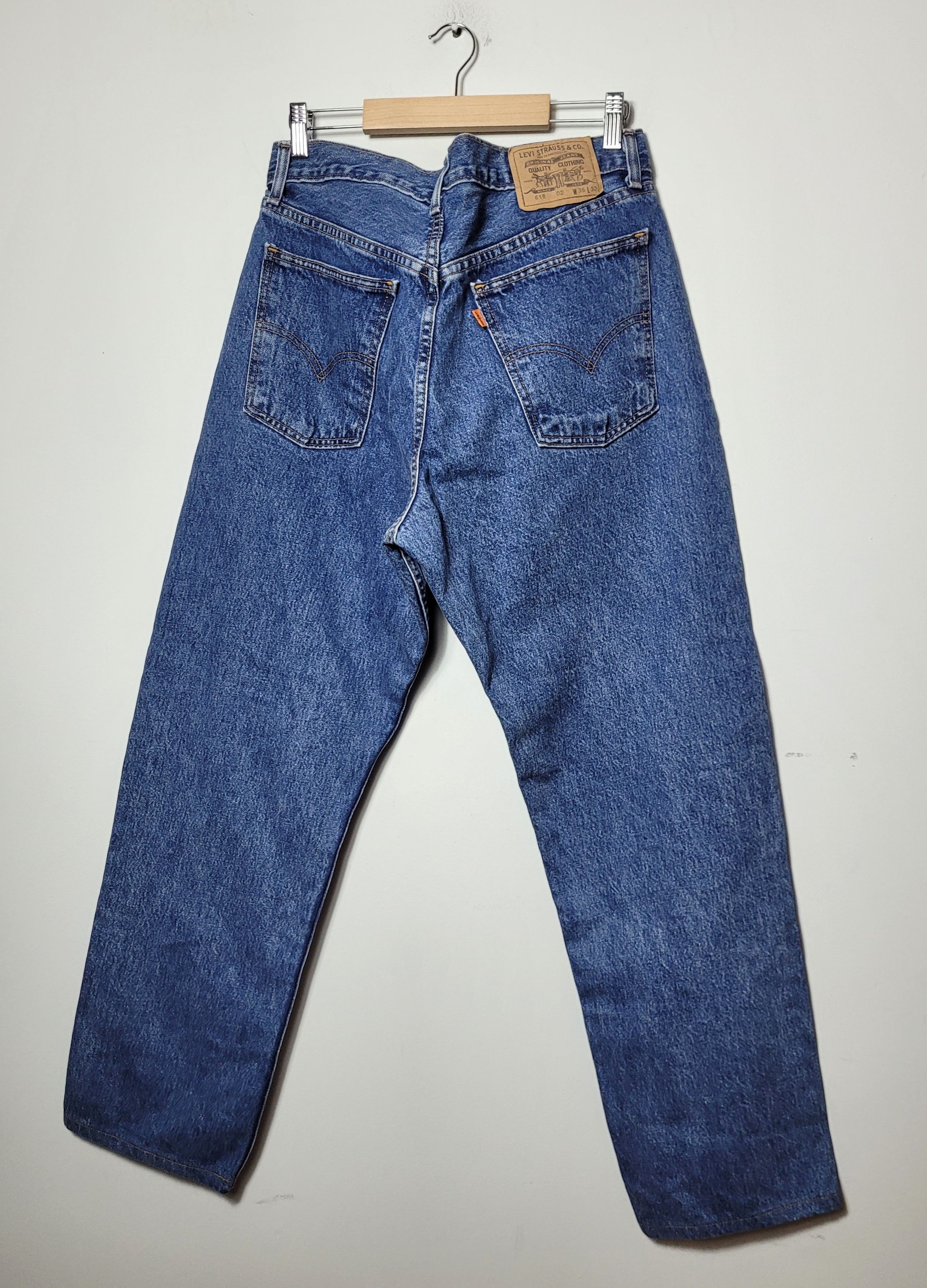 Levi's × Levi's Vintage Clothing × Vintage Levi's 618 orange tab denim pants Size US 34 / EU 50 - 8 Thumbnail