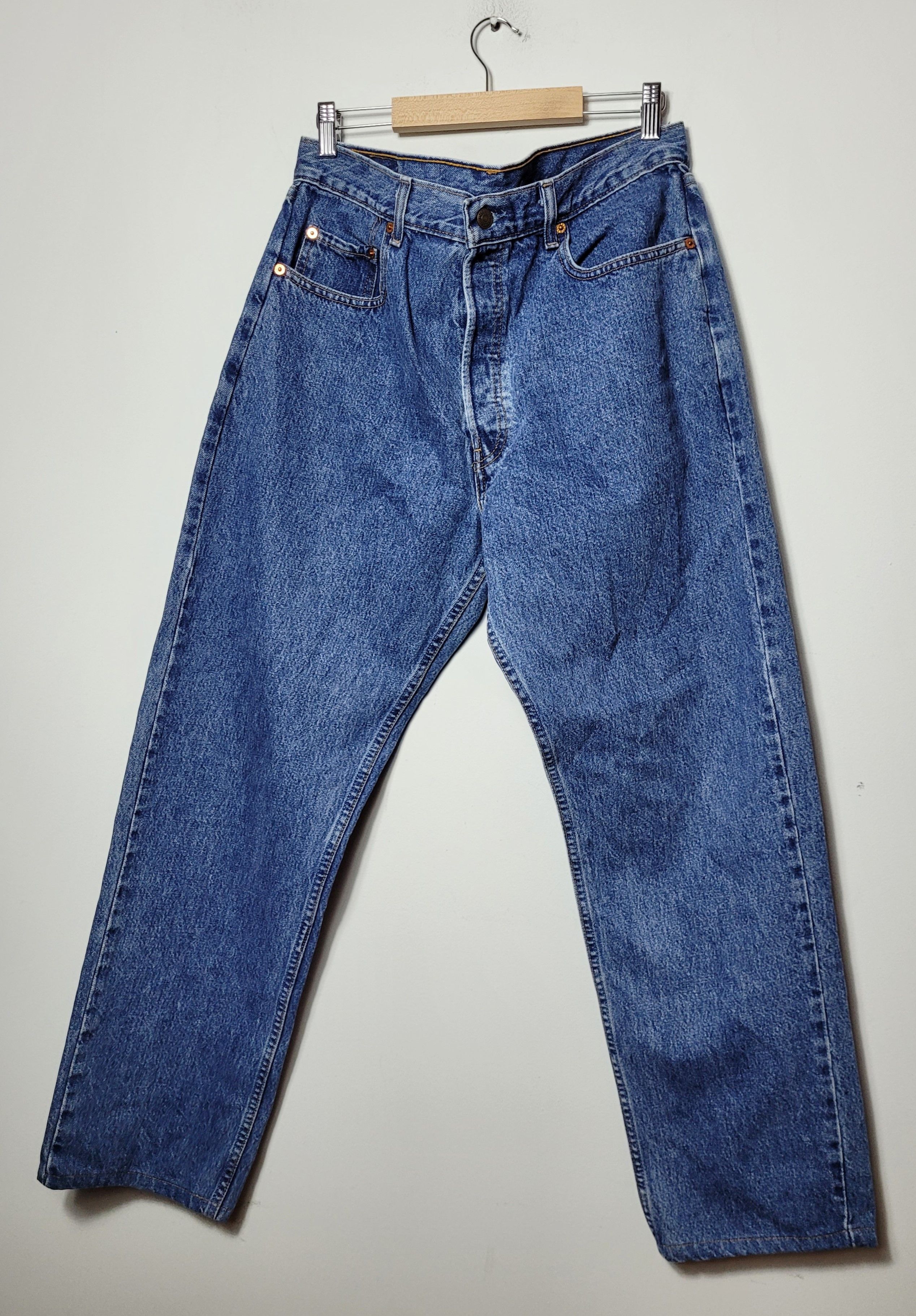 Levi's × Levi's Vintage Clothing × Vintage Levi's 618 orange tab denim pants Size US 34 / EU 50 - 1 Thumbnail