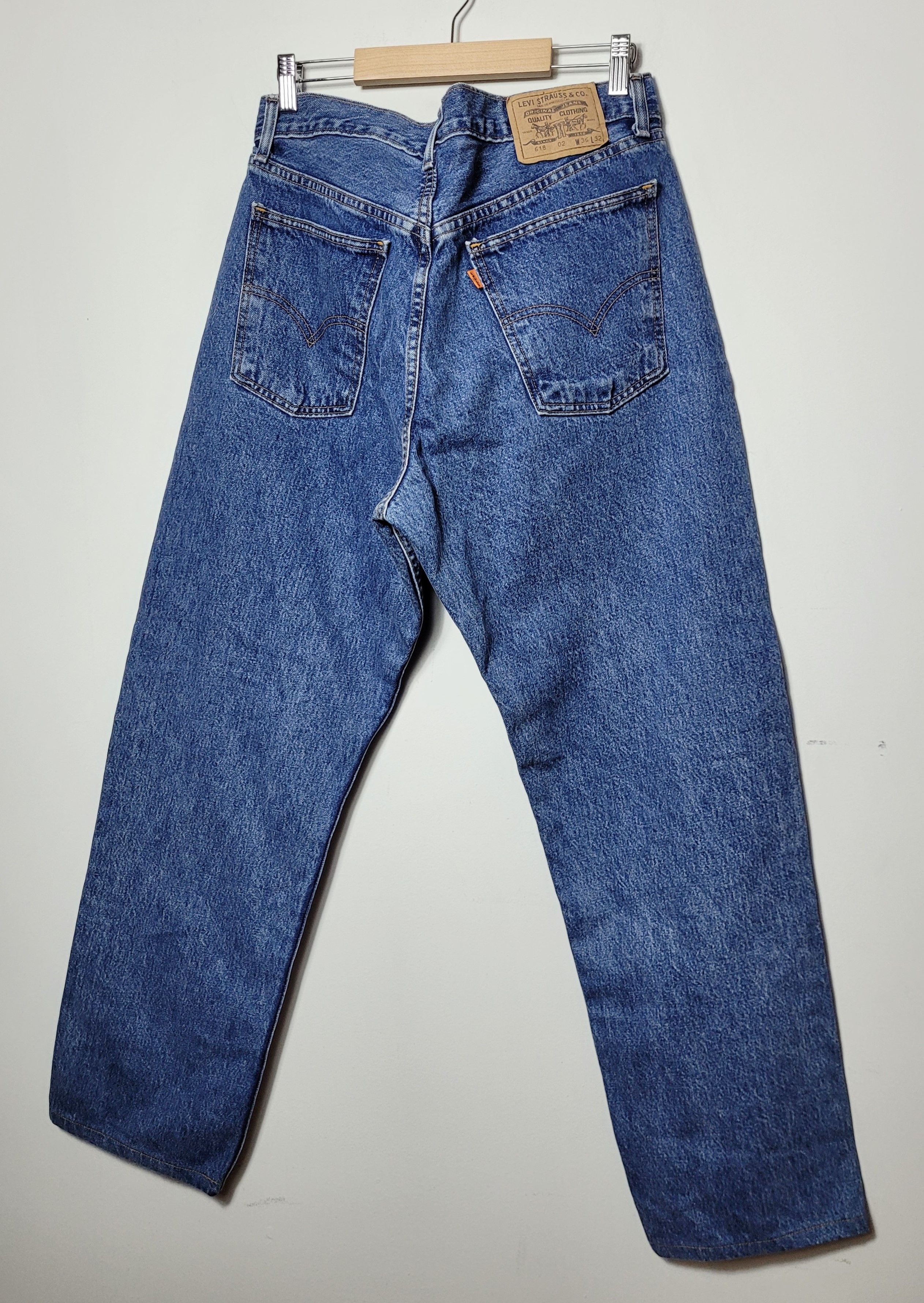 Levi's × Levi's Vintage Clothing × Vintage Levi's 618 orange tab denim pants Size US 34 / EU 50 - 7 Thumbnail