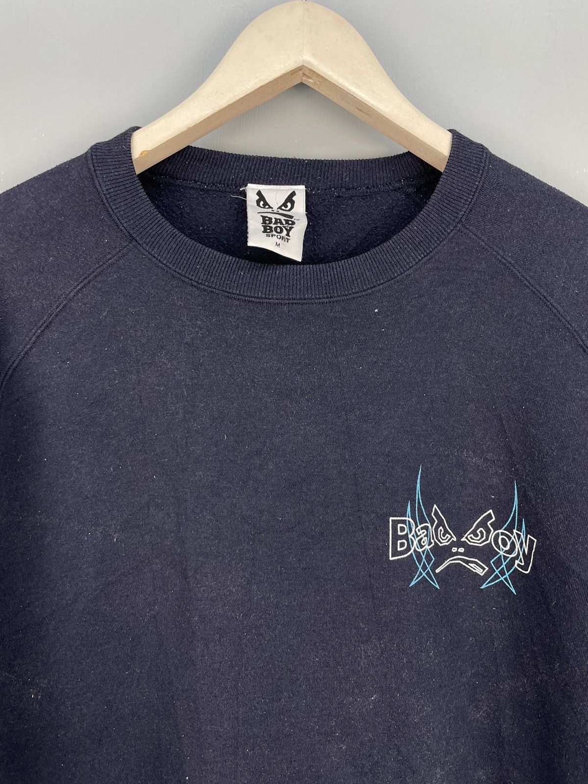 Vintage Bad boy pin stripe design sweatshirt Size US M / EU 48-50 / 2 - 3 Thumbnail