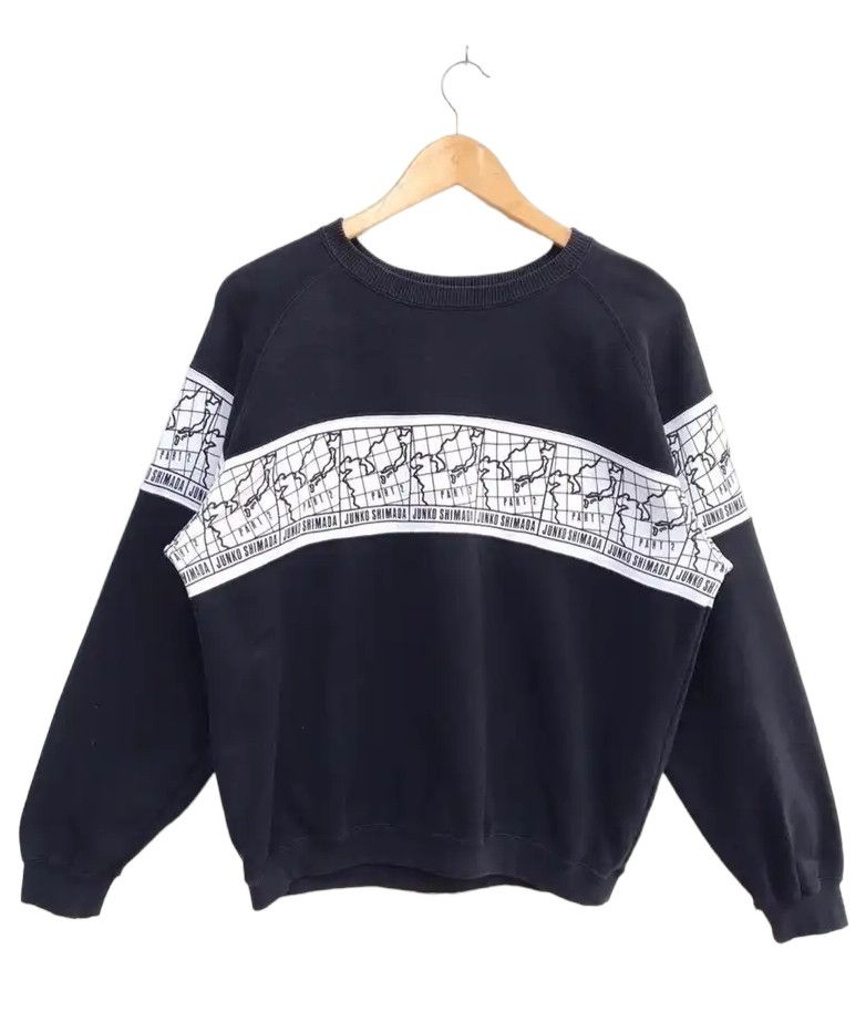 Vintage Junko Shimada Part 2 Map Spelling Sweatshirt