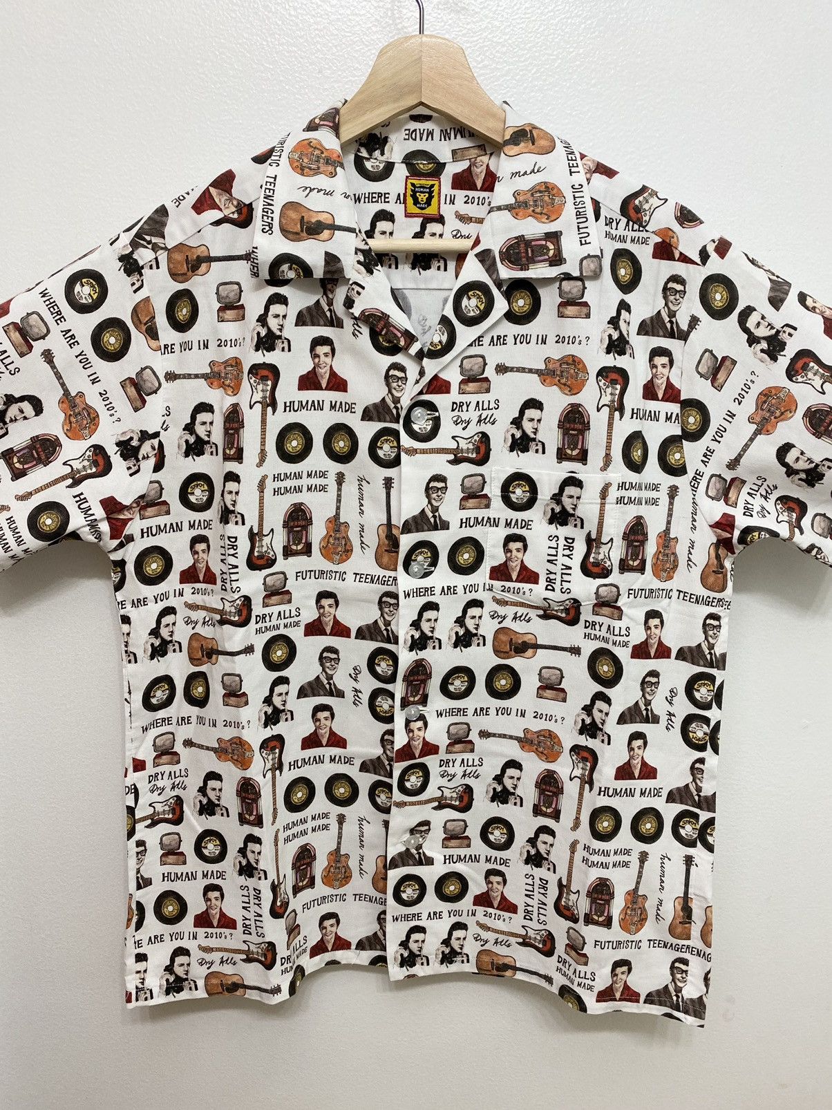 Human Made 2012 Human Made Hawaiian Shirt “Where are you in 2010’s” Size US M / EU 48-50 / 2 - 1 Thumbnail