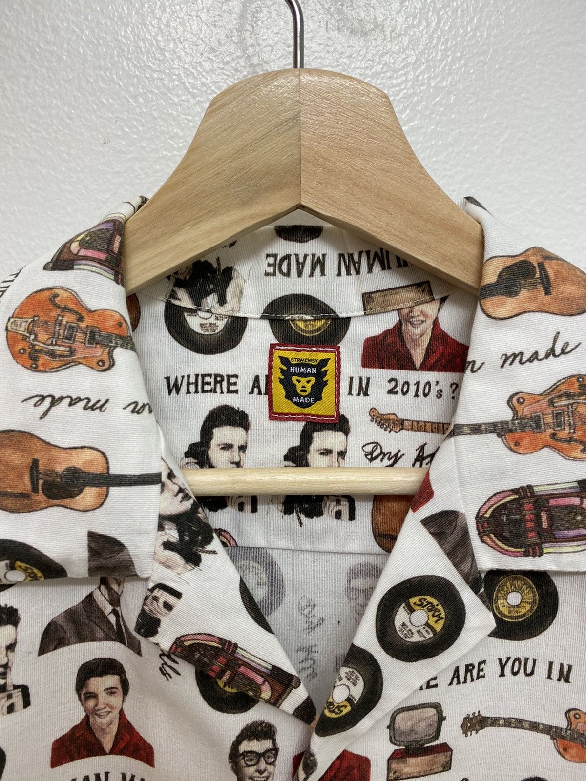 Human Made 2012 Human Made Hawaiian Shirt “Where are you in 2010’s” Size US M / EU 48-50 / 2 - 2 Thumbnail