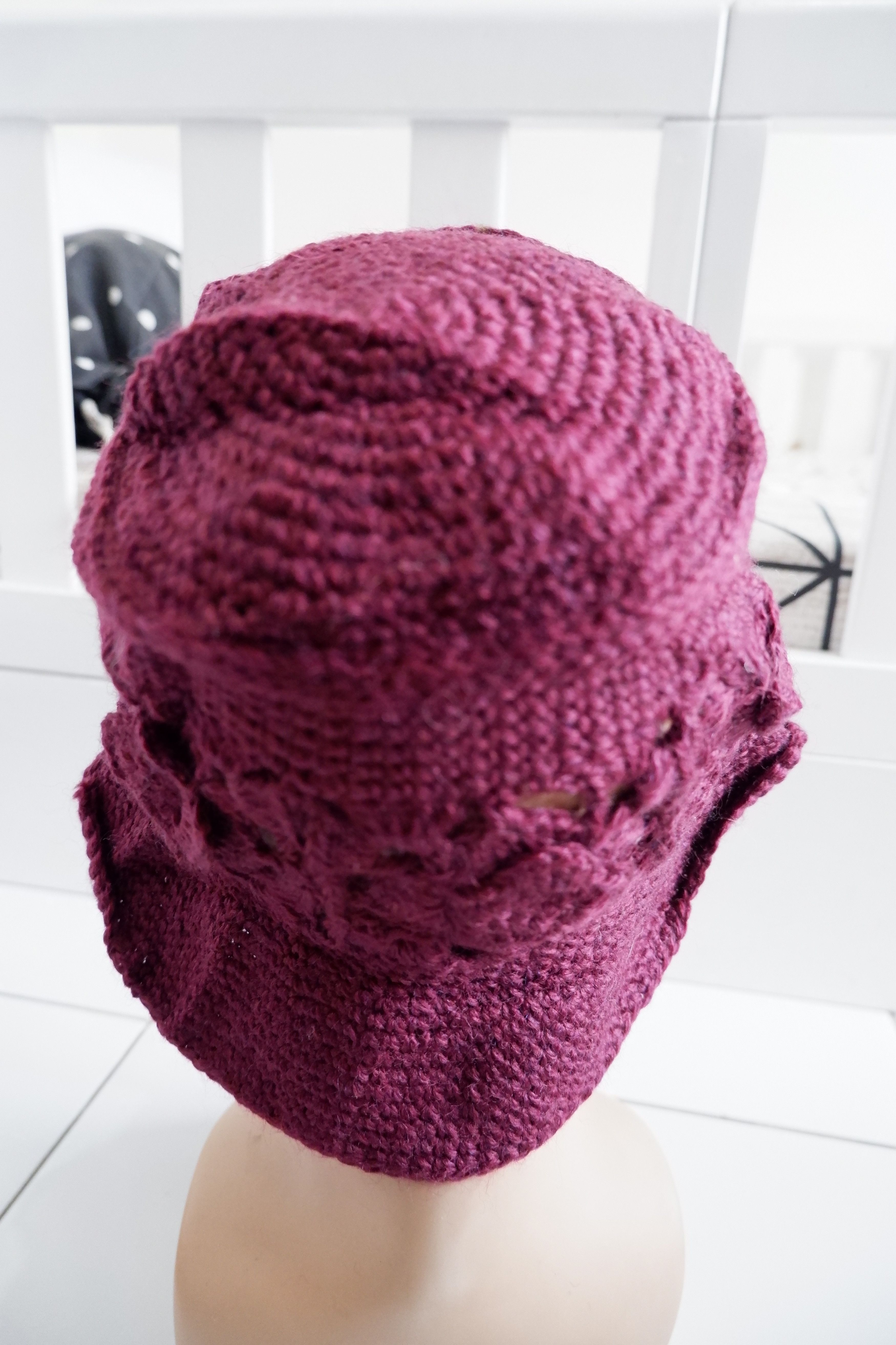 Japanese Brand × Vintage Unknown Knit Bucket Hat Size ONE SIZE - 3 Thumbnail
