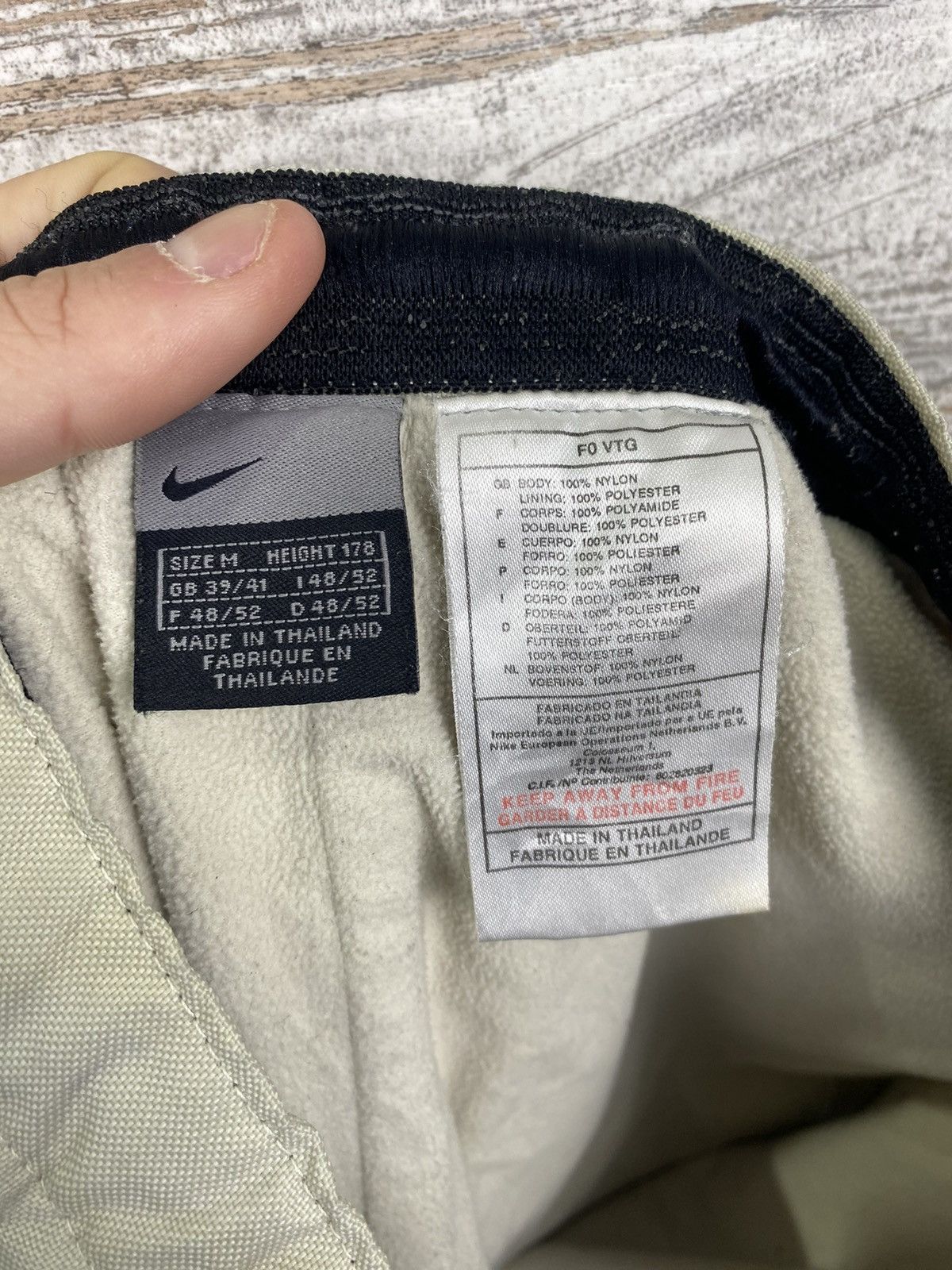 Nike × Vintage Mens Vintage Nike Swoosh logo Casual Pants streetwear y2k Size US 32 / EU 48 - 14 Thumbnail