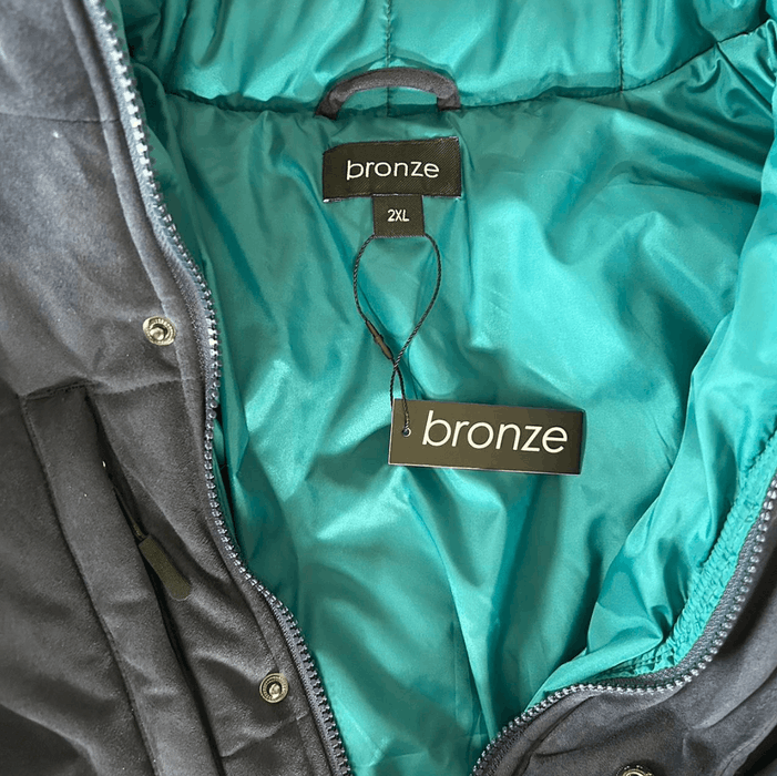 Bronze 56k Bronze 56k Faux Suede Puffer | Grailed