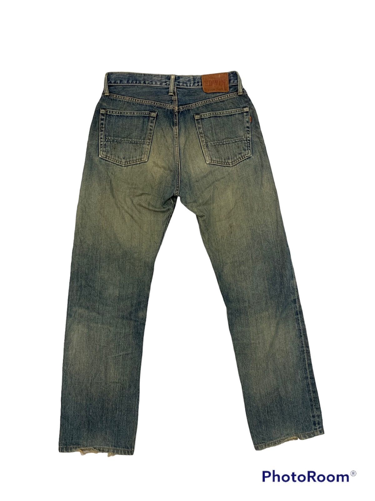 Edwin Vintage Edwin 505xx selvedge denim pant distressed Size US 32 / EU 48 - 4 Thumbnail