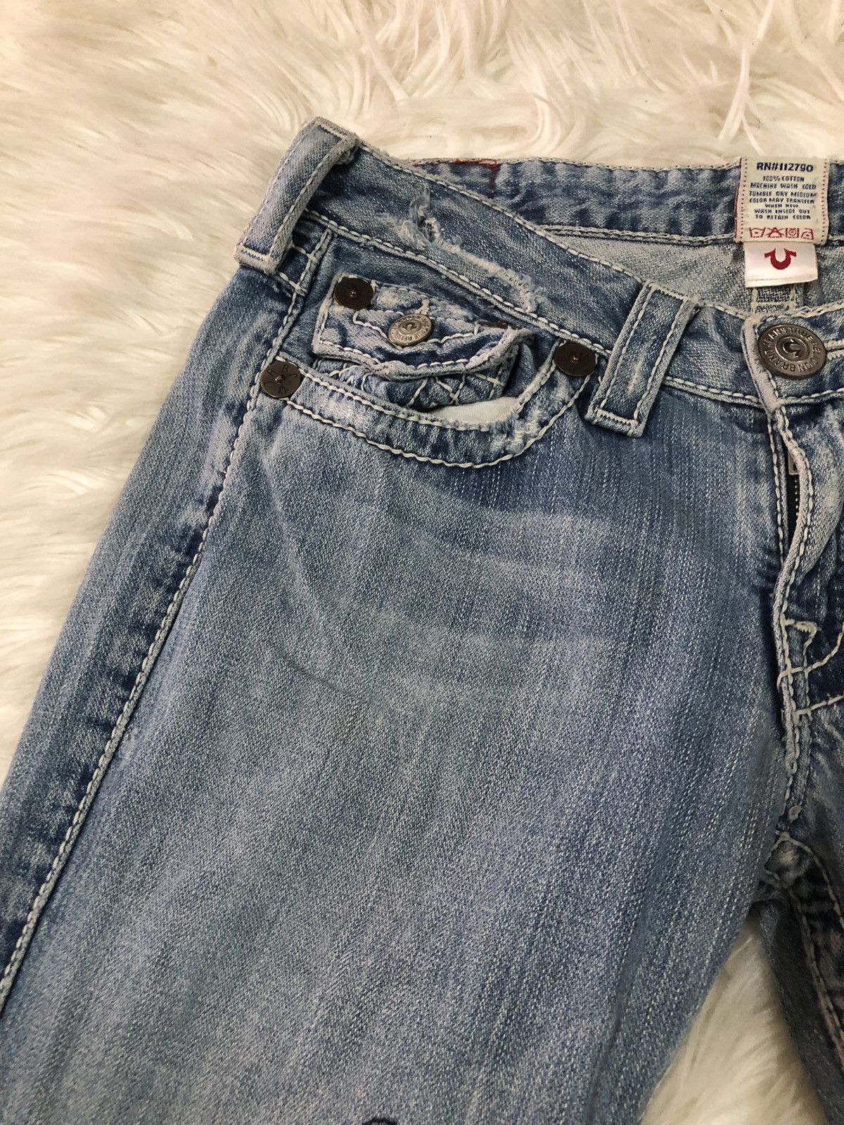 True Religion True Religion section Joey Big T jeans Size 29" - 5 Thumbnail