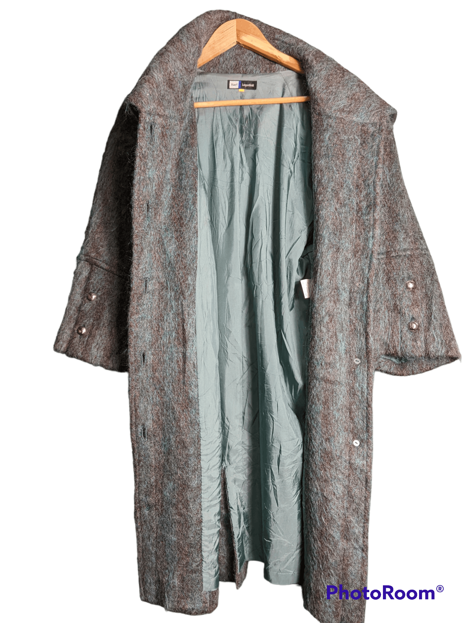 Designer × Karl Lagerfeld × Vintage KARL LAGERFELD MOHAIR PARKAS gcw23 Size US M / EU 48-50 / 2 - 3 Thumbnail