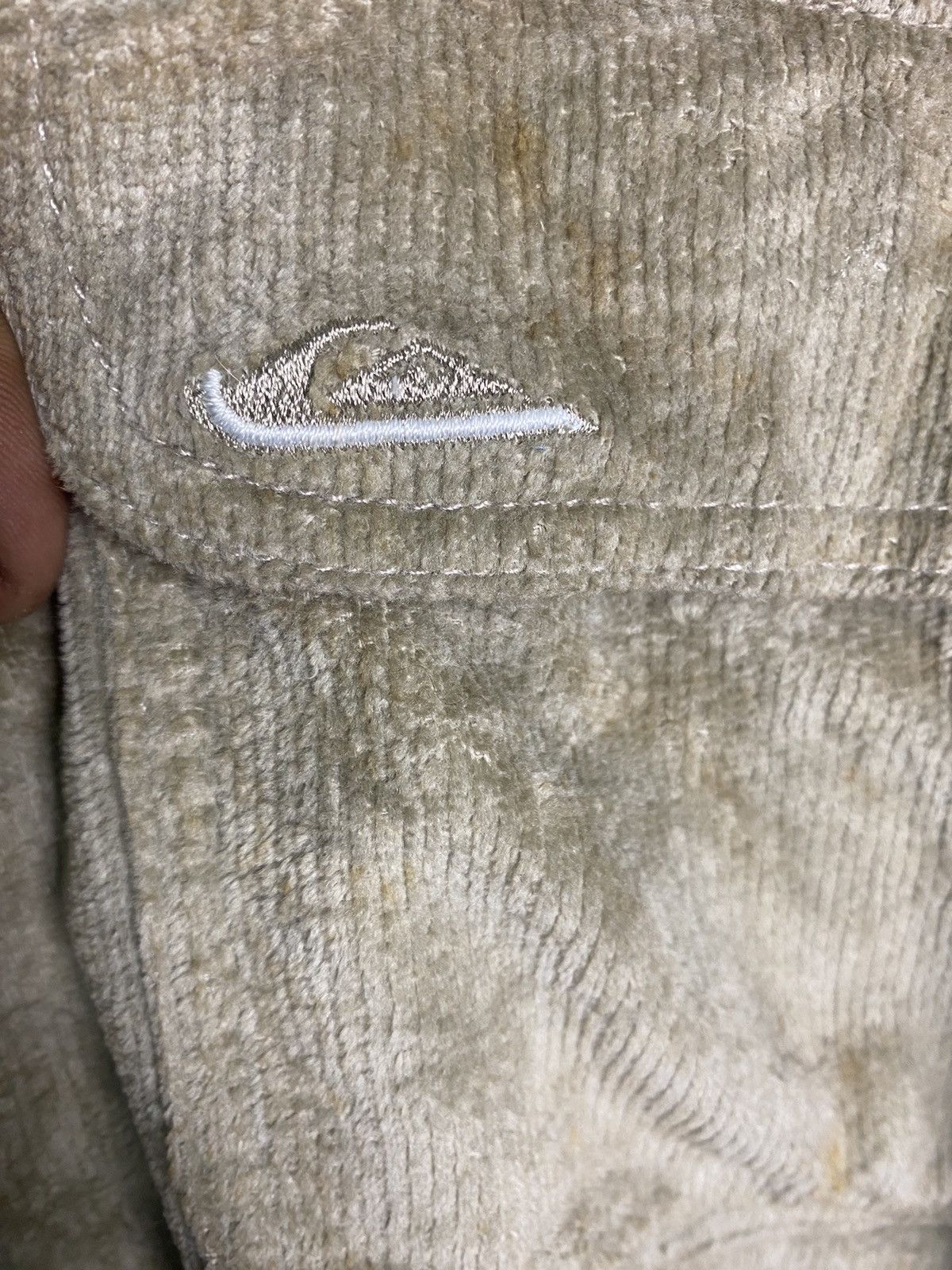 Quiksilver Vintage QUIKSILVER QORDOROY ZIPPER UP Size US S / EU 44-46 / 1 - 4 Thumbnail