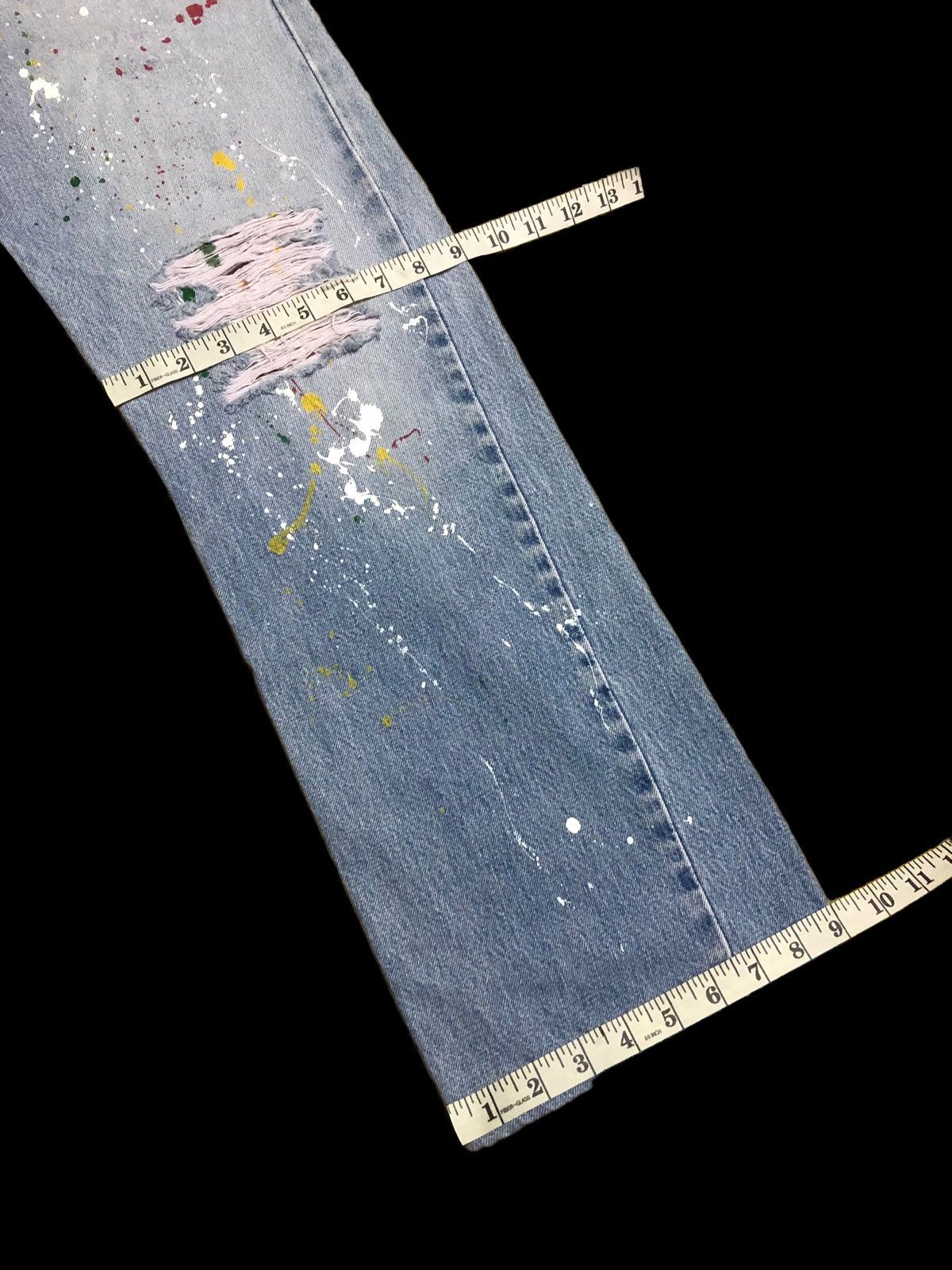 Other PAINTED DISTRESSED DENIM Size US 33 - 9 Thumbnail