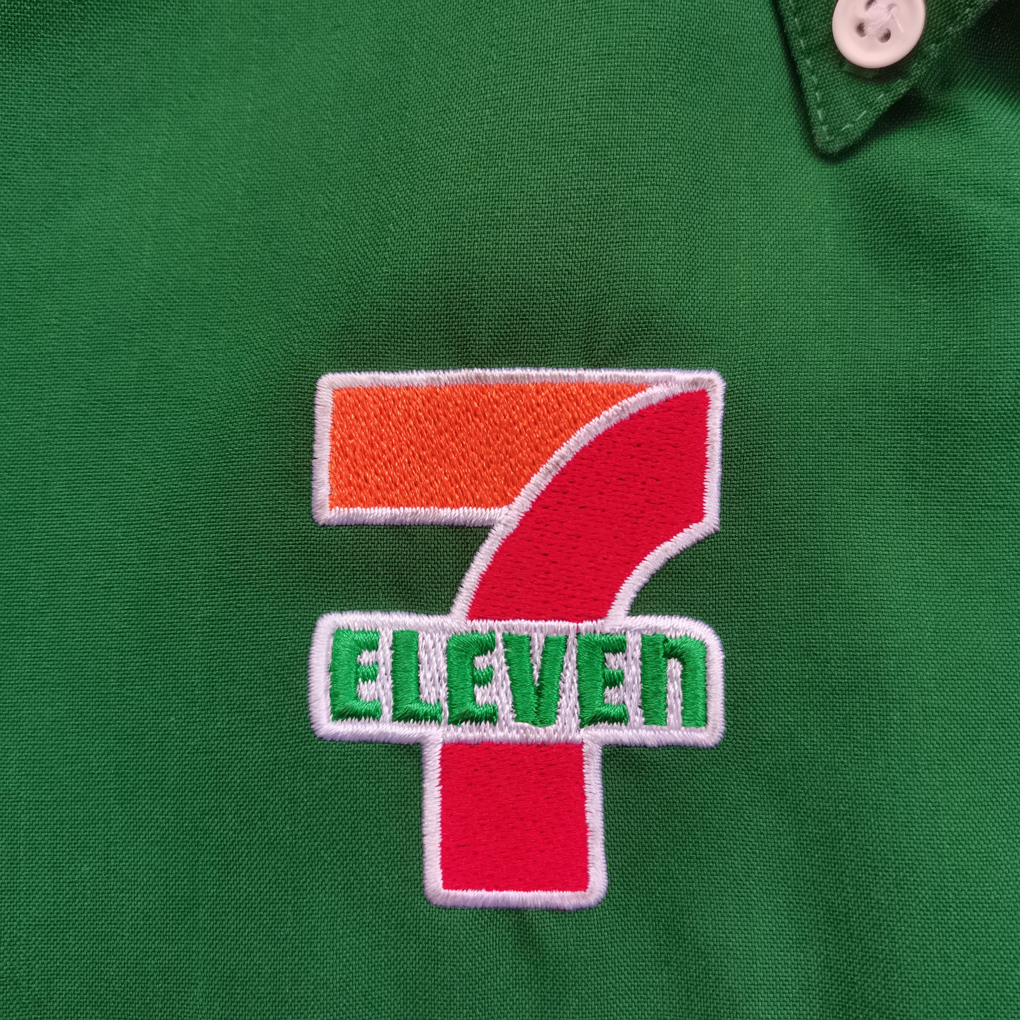 Japanese Brand Vintage 7ELEVEN Workers Longsleeve Shirt Size US L / EU 52-54 / 3 - 8 Thumbnail