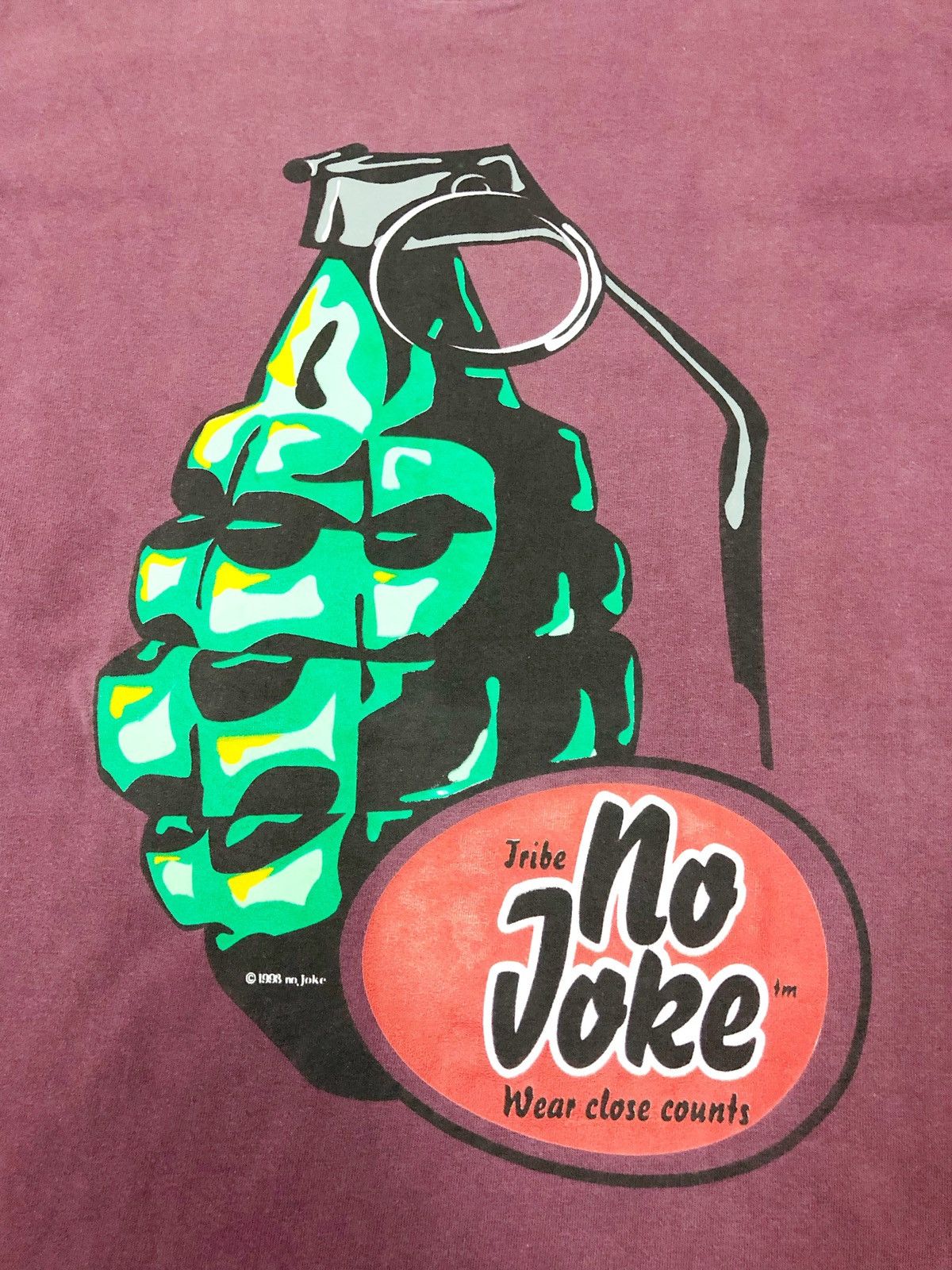 Vintage 1993 vintage No Joke New York tee Size US M / EU 48-50 / 2 - 12 Thumbnail
