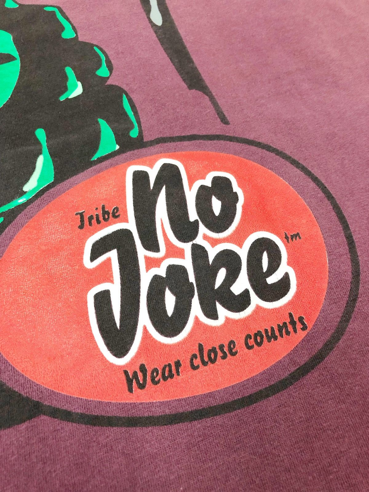Vintage 1993 vintage No Joke New York tee Size US M / EU 48-50 / 2 - 10 Thumbnail