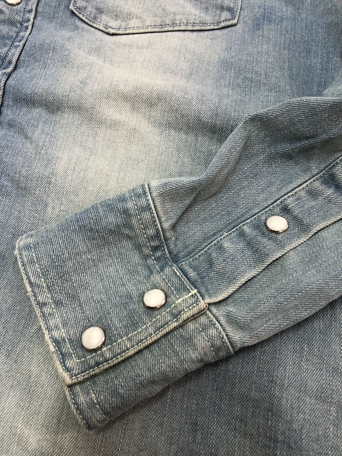 JACKROSE J-rock Jack Rose stonewash mud denim shirt Size US M / EU 48-50 / 2 - 11 Thumbnail