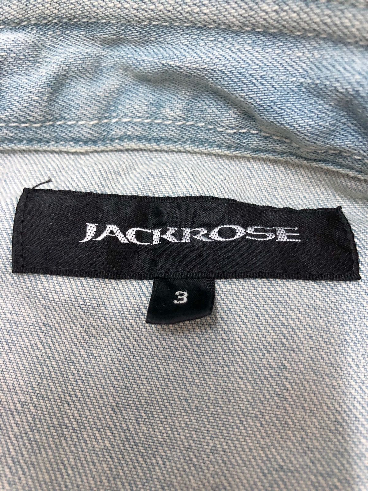 JACKROSE J-rock Jack Rose stonewash mud denim shirt Size US M / EU 48-50 / 2 - 6 Thumbnail