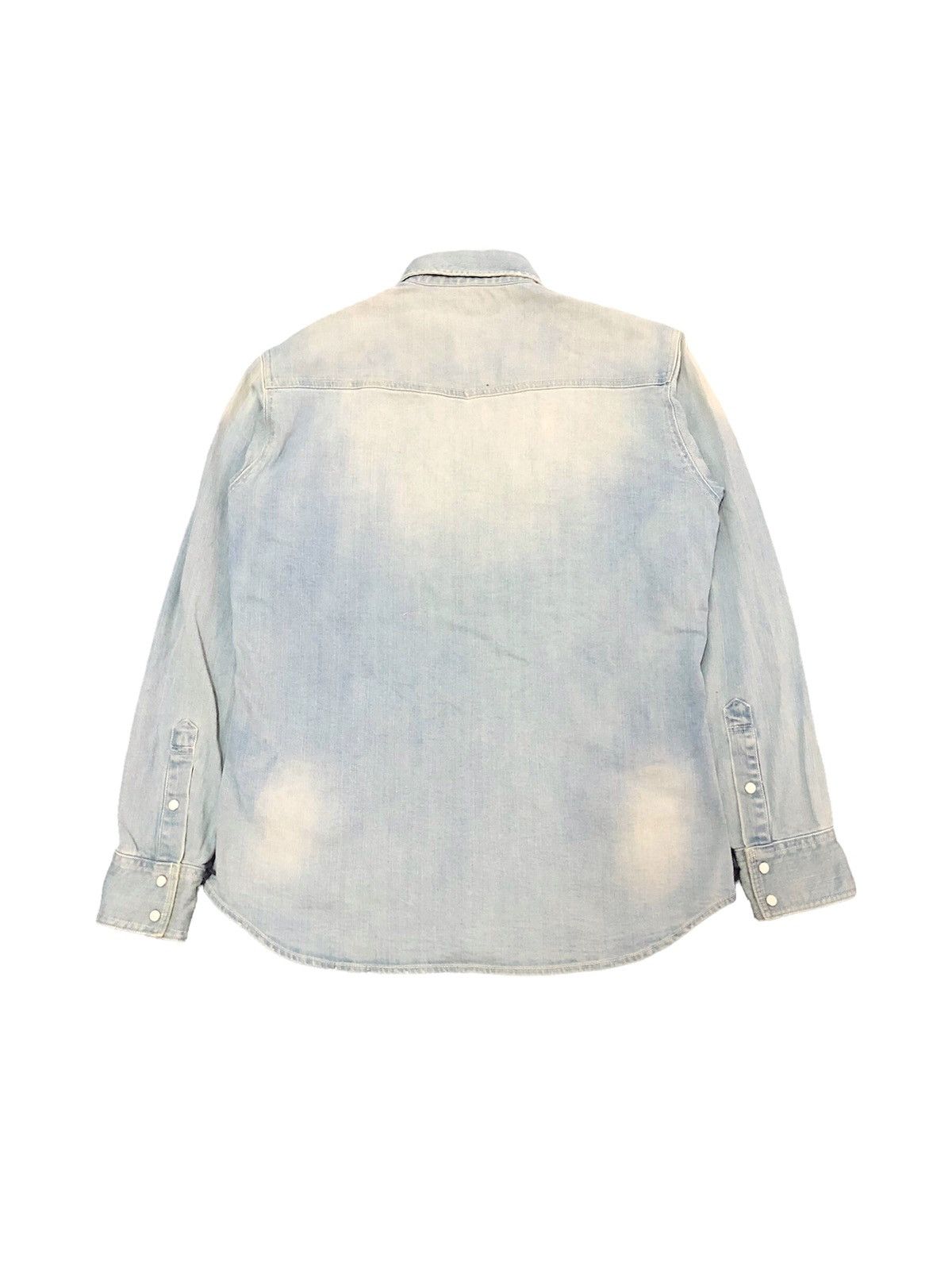 JACKROSE J-rock Jack Rose stonewash mud denim shirt Size US M / EU 48-50 / 2 - 3 Thumbnail