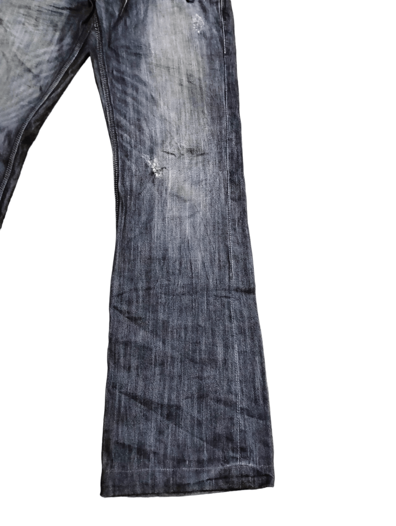 If Six Was Nine × Japanese Brand × Matsuda Japanese Nicole For Men Multi Pocket Denim Pants Distressed Size US 32 / EU 48 - 4 Thumbnail