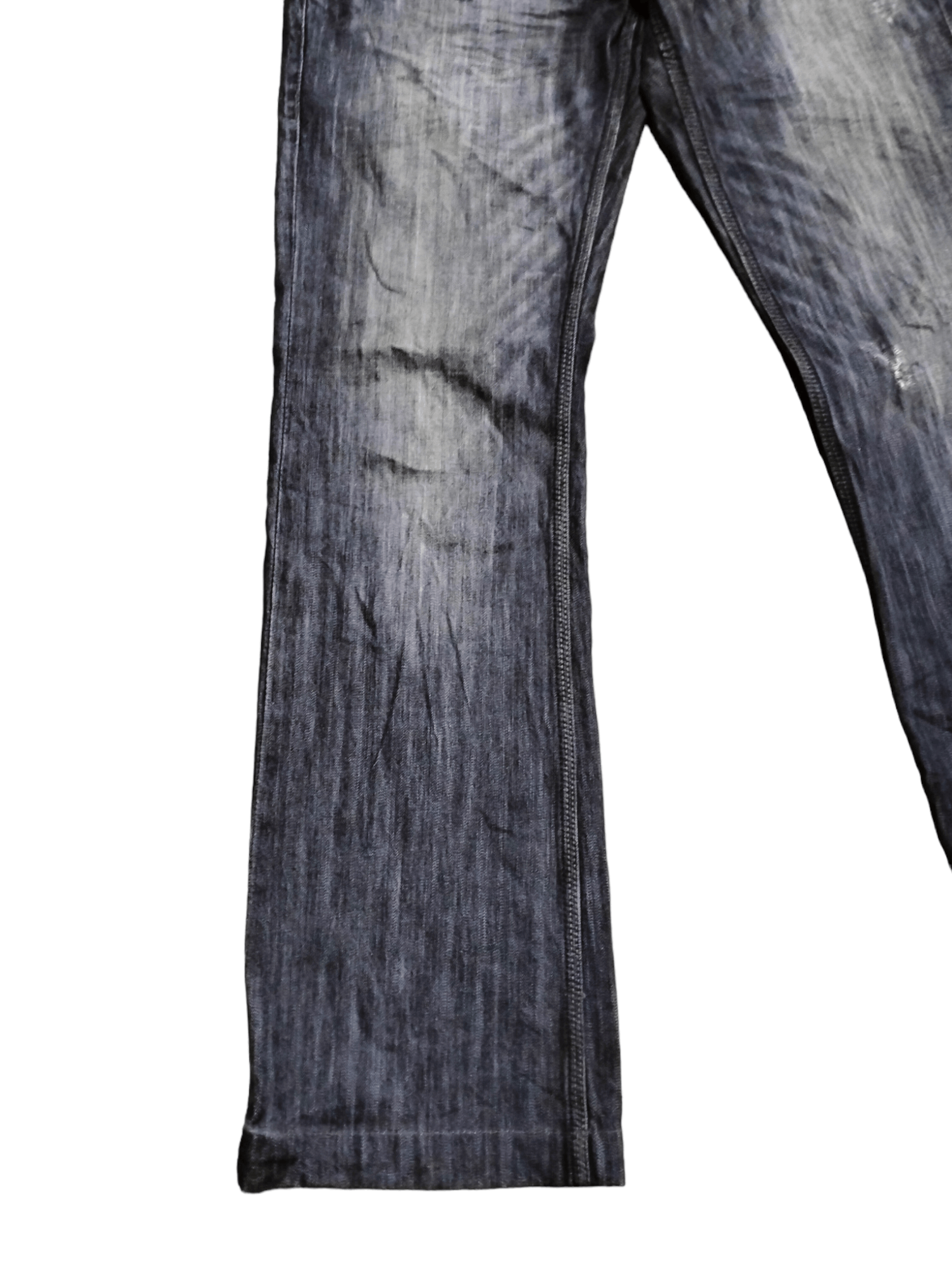 If Six Was Nine × Japanese Brand × Matsuda Japanese Nicole For Men Multi Pocket Denim Pants Distressed Size US 32 / EU 48 - 3 Thumbnail