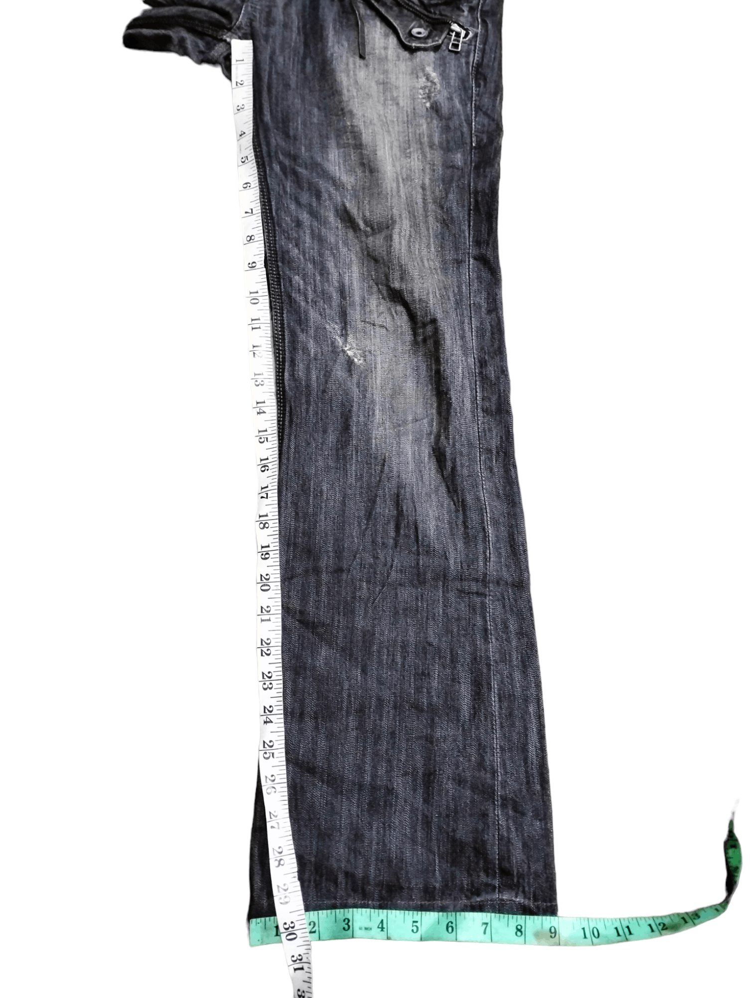 If Six Was Nine × Japanese Brand × Matsuda Japanese Nicole For Men Multi Pocket Denim Pants Distressed Size US 32 / EU 48 - 23 Thumbnail
