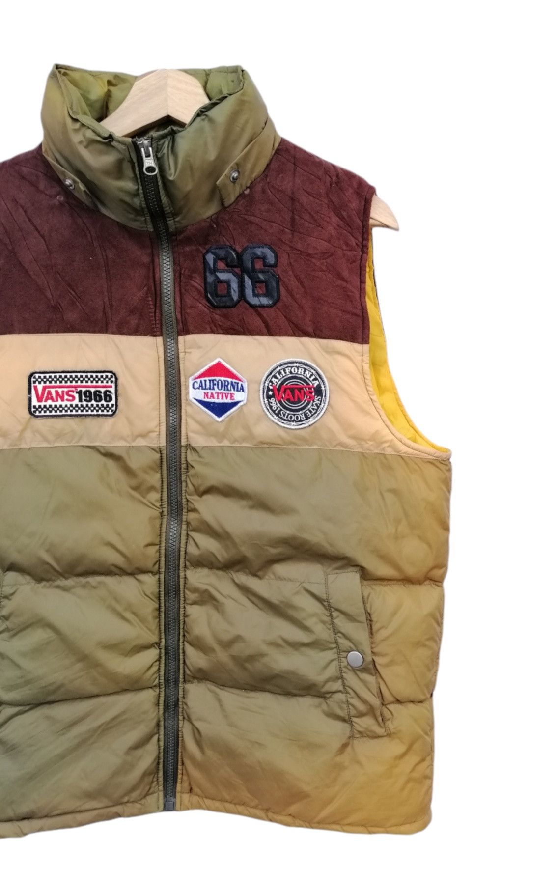 Vans × Vintage Vans Sun Faded Puffer Vest Jacket Size US S / EU 44-46 / 1 - 6 Thumbnail