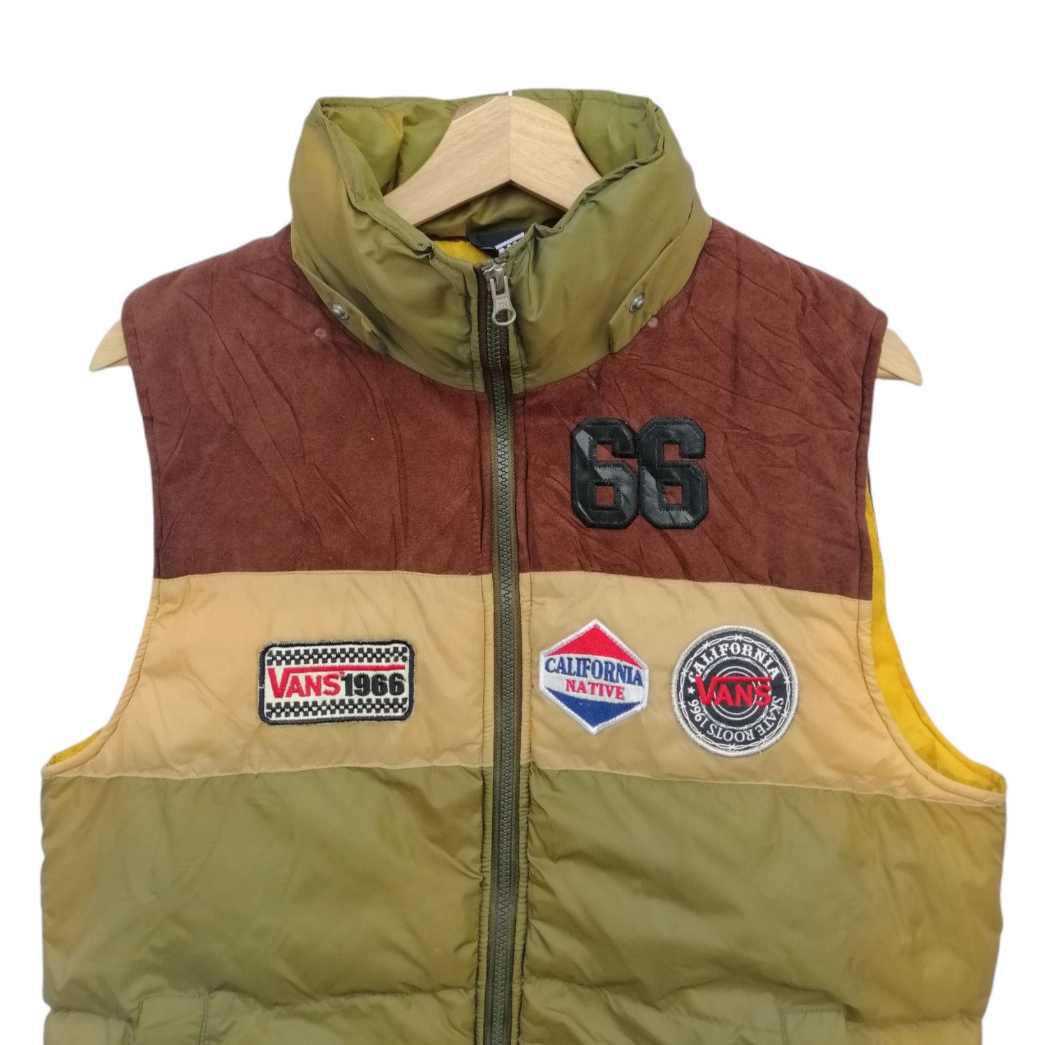 Vans × Vintage Vans Sun Faded Puffer Vest Jacket Size US S / EU 44-46 / 1 - 5 Thumbnail