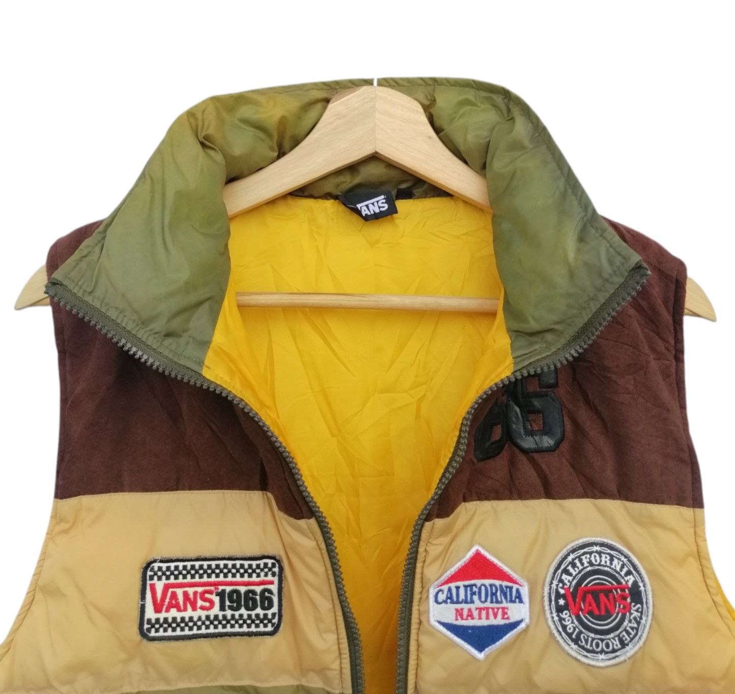 Vans × Vintage Vans Sun Faded Puffer Vest Jacket Size US S / EU 44-46 / 1 - 10 Thumbnail