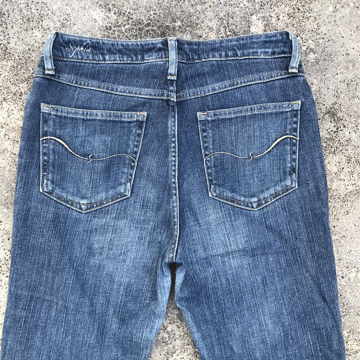 Edwin Vintage Edwin Denim Blue Wash Flare Jeans Size US 28 / EU 44 - 14 Thumbnail