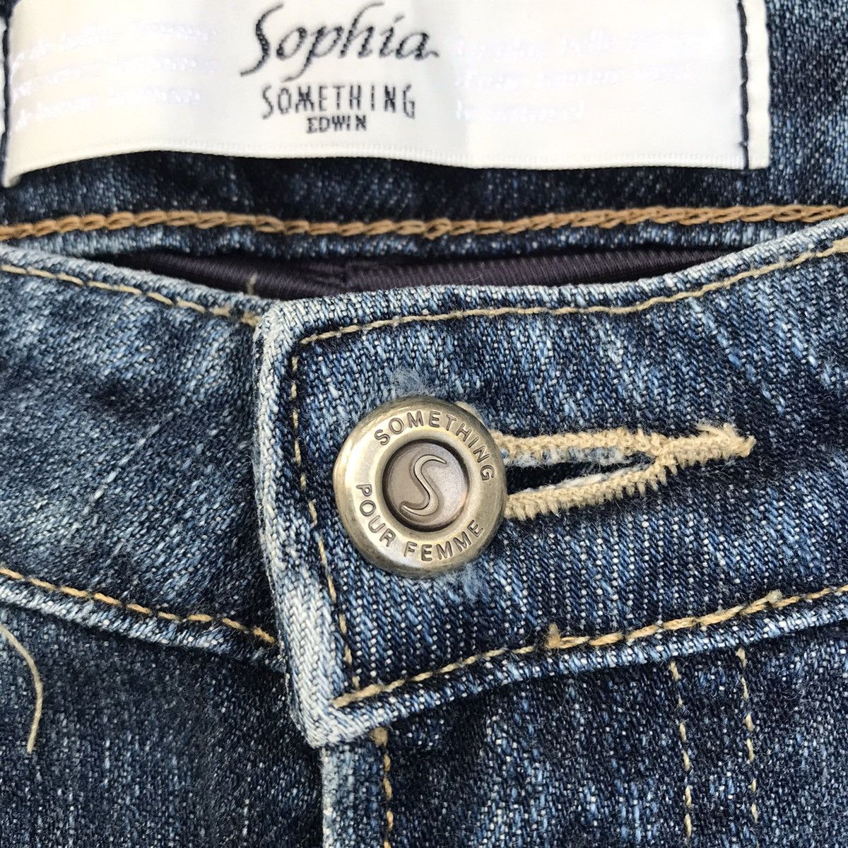 Edwin Vintage Edwin Denim Blue Wash Flare Jeans Size US 28 / EU 44 - 7 Thumbnail