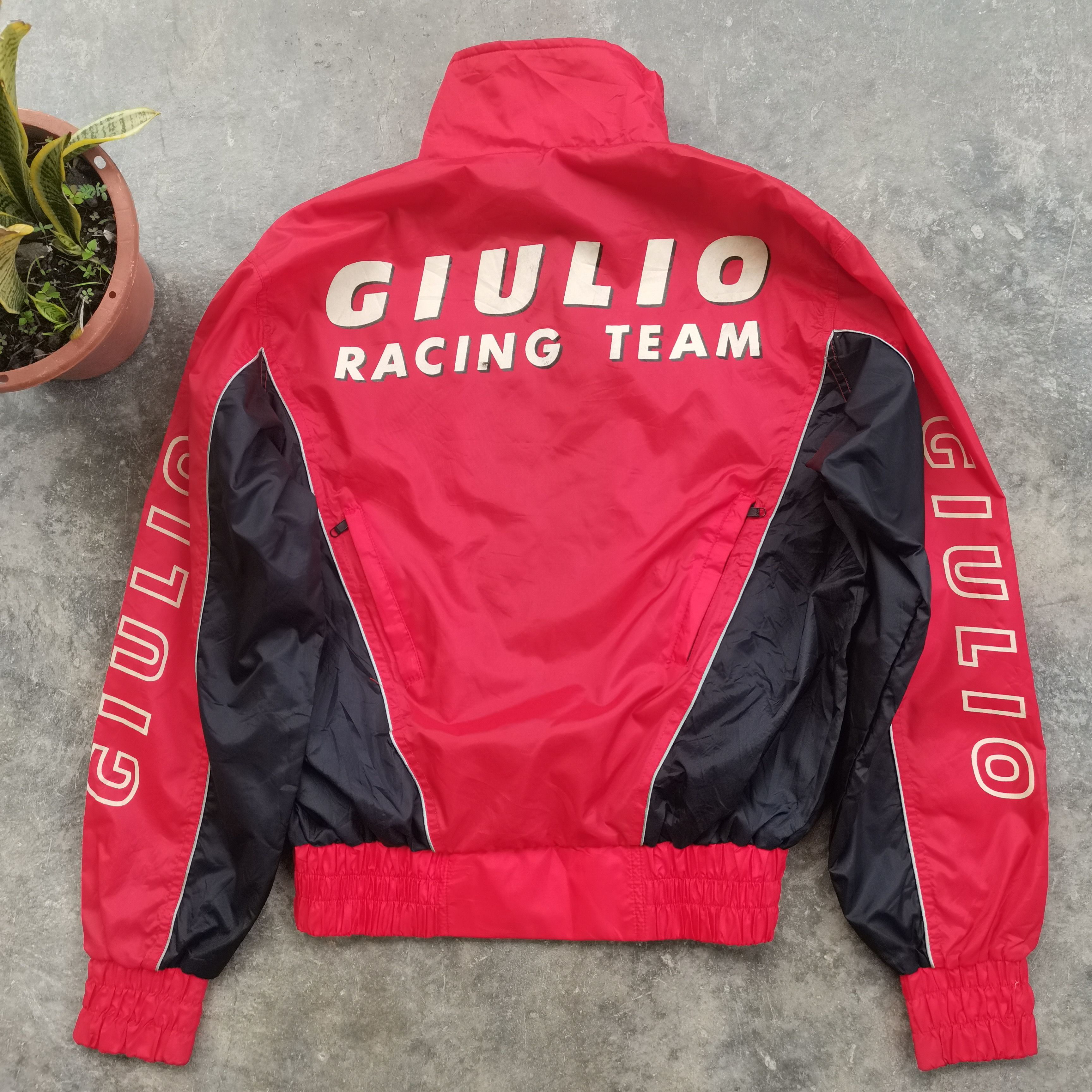 Vintage Send Offer🔥 GIULIO Racing Team Windbreaker Jacket Size US L / EU 52-54 / 3 - 5 Thumbnail
