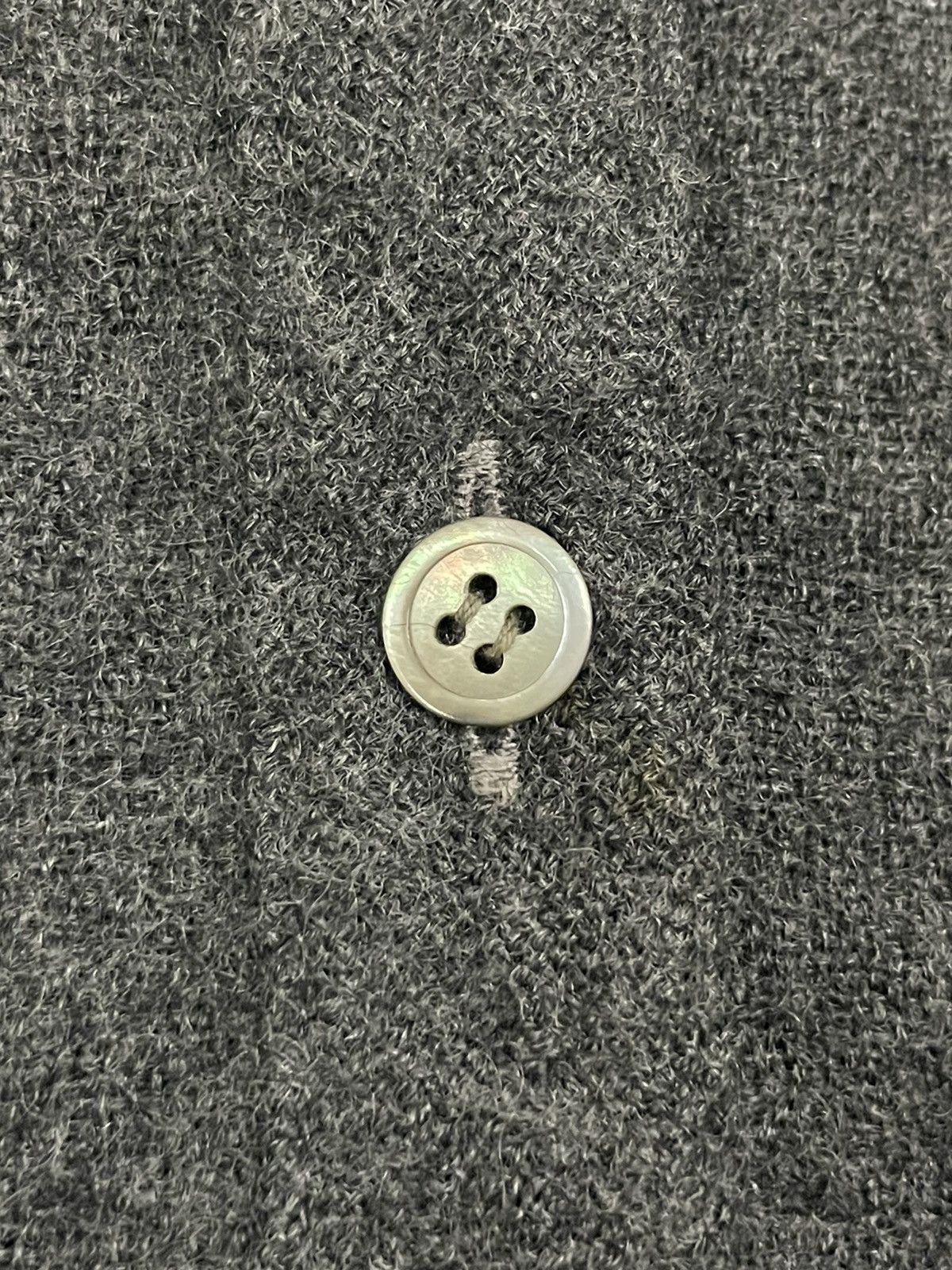 Comme des Garcons Vintage 80s COMME Des GARÇONS Wool Cardigan Size ONE SIZE - 7 Thumbnail