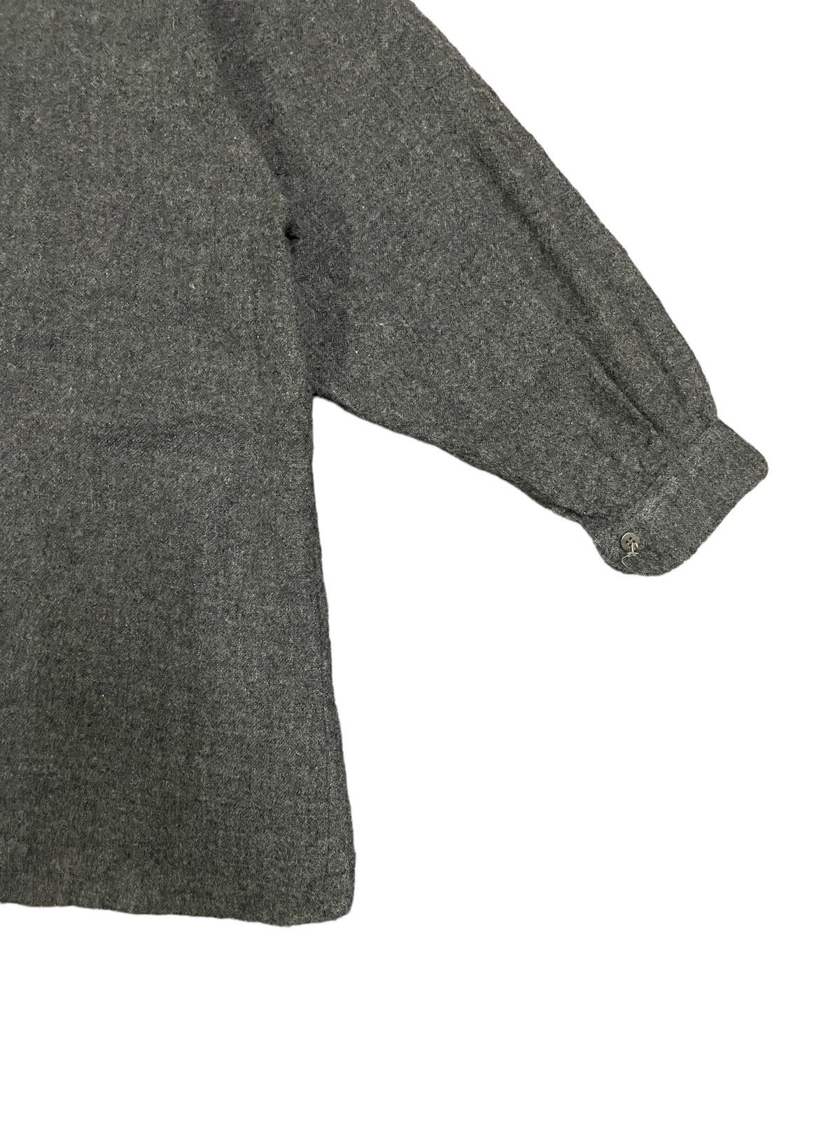 Comme des Garcons Vintage 80s COMME Des GARÇONS Wool Cardigan Size ONE SIZE - 3 Thumbnail