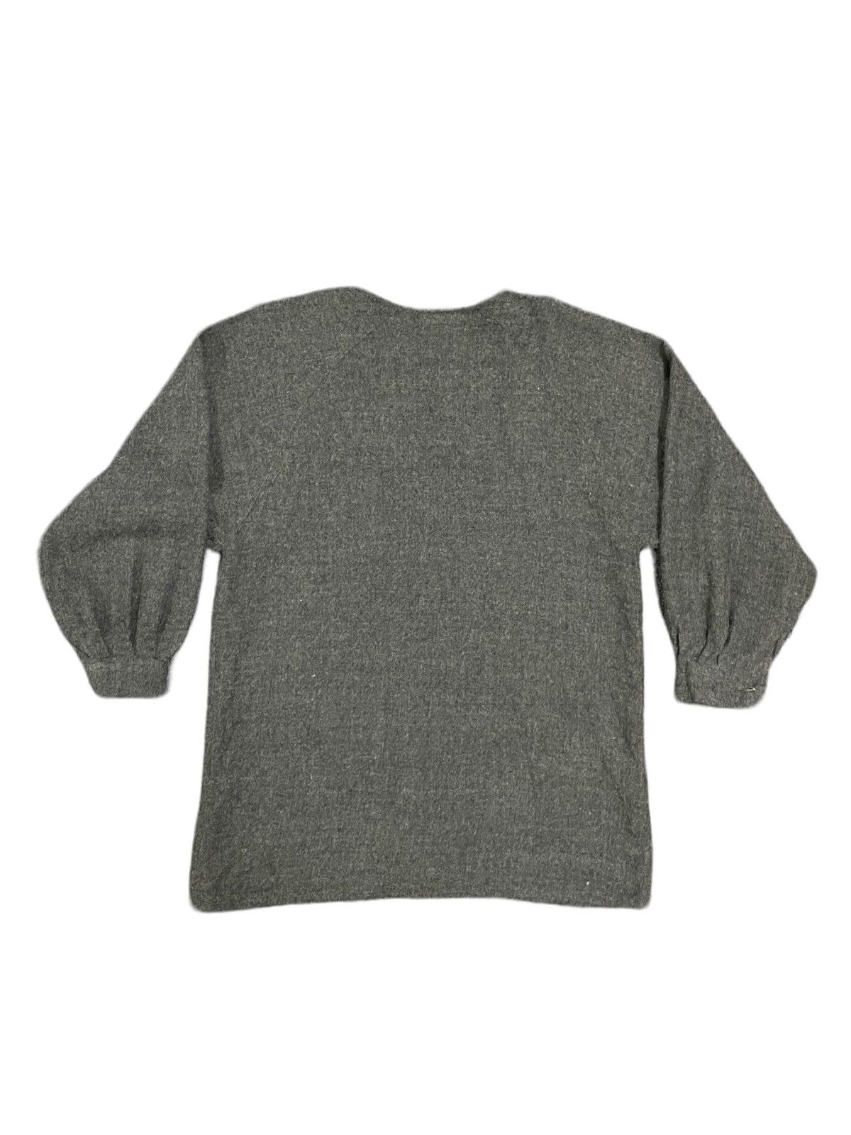 Comme des Garcons Vintage 80s COMME Des GARÇONS Wool Cardigan Size ONE SIZE - 10 Thumbnail