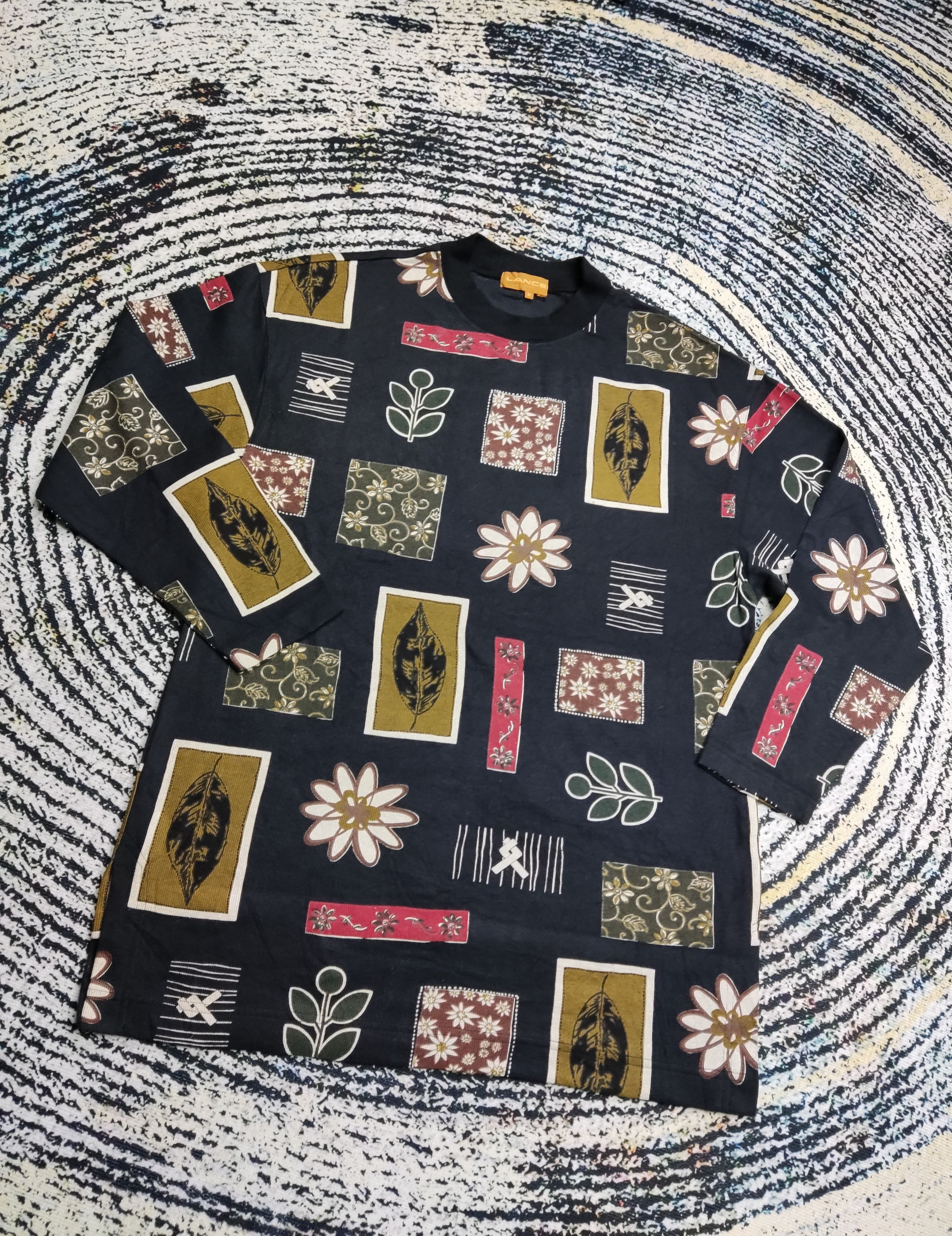 Designer × Japanese Brand × Lancel Vintage LANCEL PARIS Full print japanes Size M / US 6-8 / IT 42-44 - 1 Thumbnail