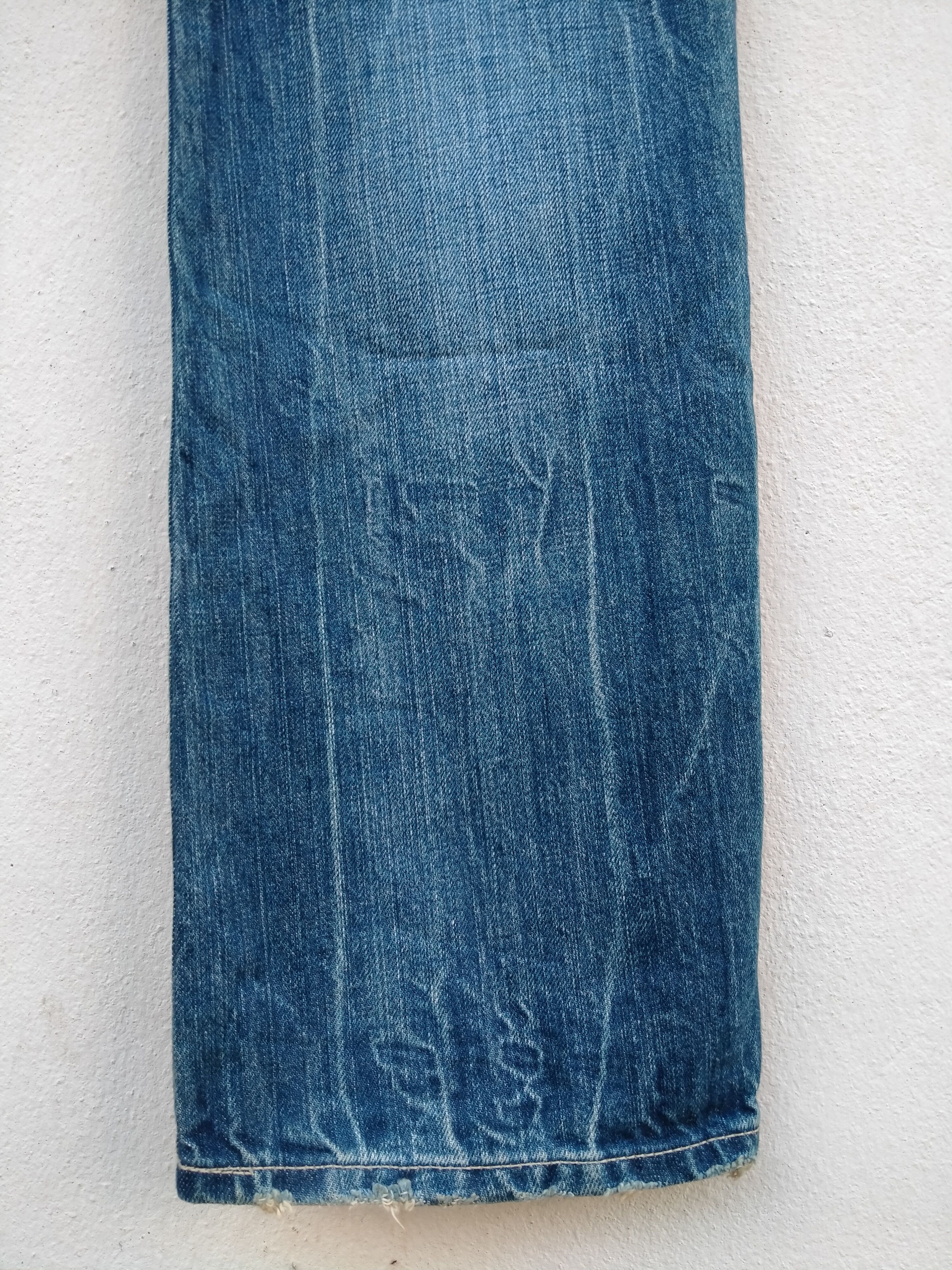 Jil Sander × Uniqlo Distressed Jil Sander X Uniqlo Regular Fit Denim Jeans Size US 30 / EU 46 - 17 Thumbnail